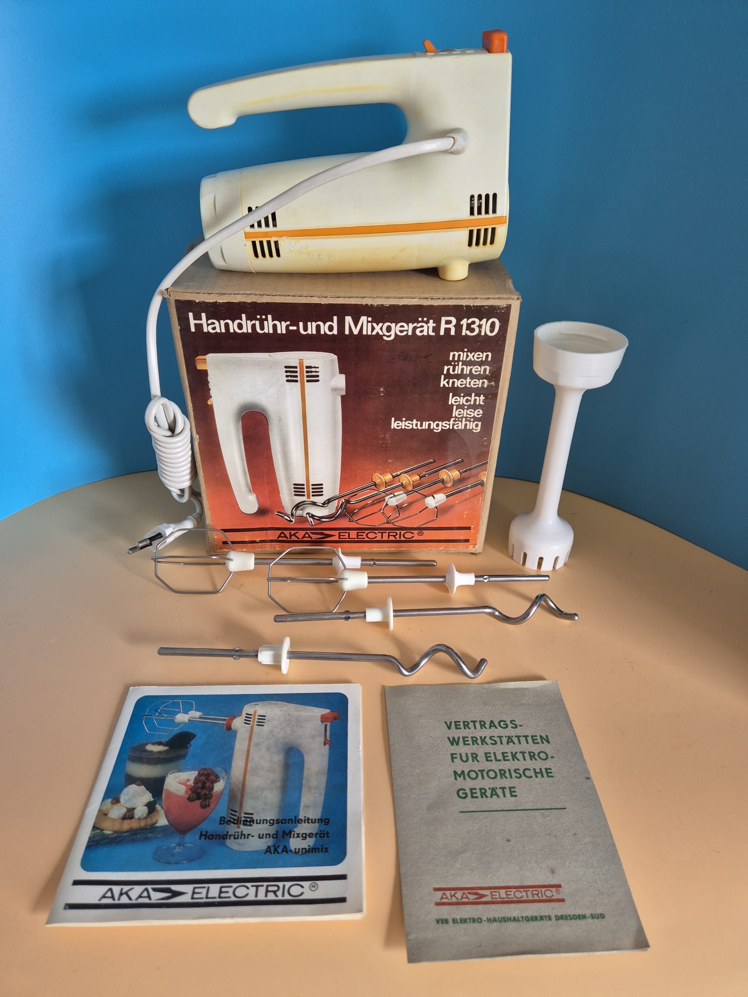 DDR Handrührgerät , Mixgerät R1310 AKA ELECTRIC OVP, Rührmixgerät