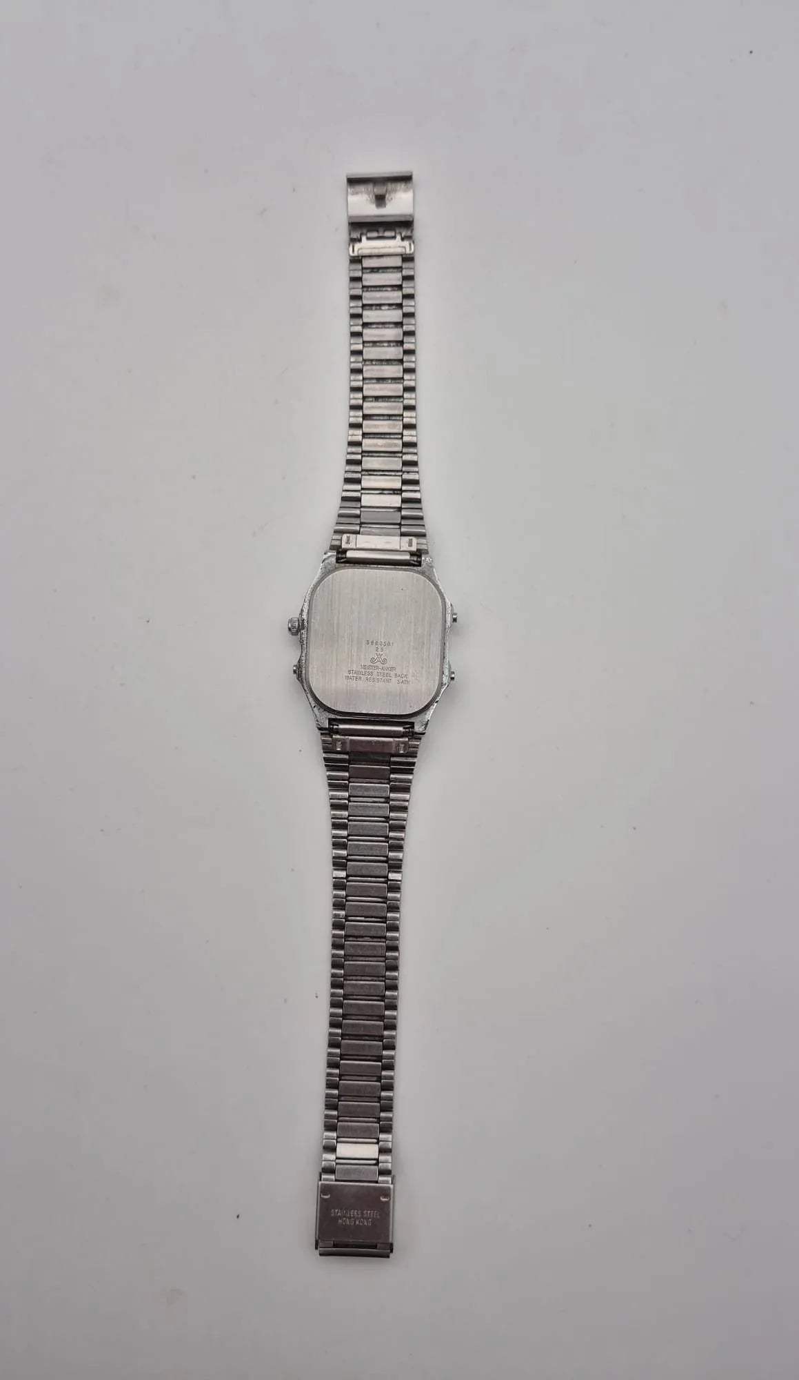 Vintage Herrenuhr, Armbanuhr ANALOG-DIGITAL Alarm Chronograph Quarzuhr MEISTER-ANKER