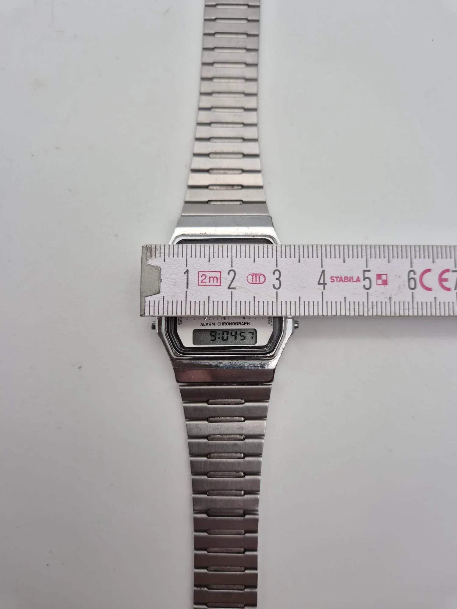 Vintage Herrenuhr, Armbanuhr ANALOG-DIGITAL Alarm Chronograph Quarzuhr MEISTER-ANKER