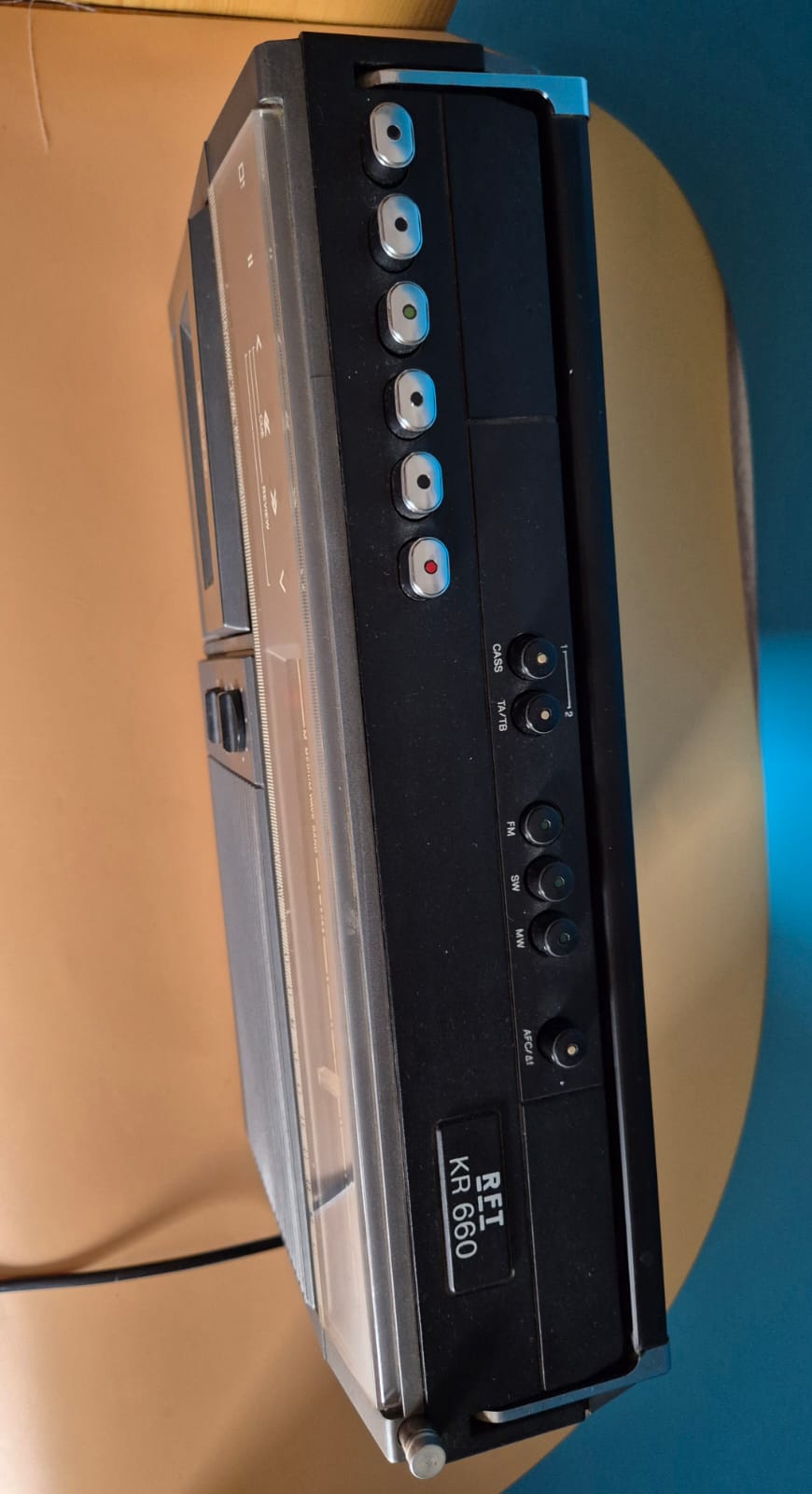 DDR RFT KR 660 Radio-Kassettenrekorder