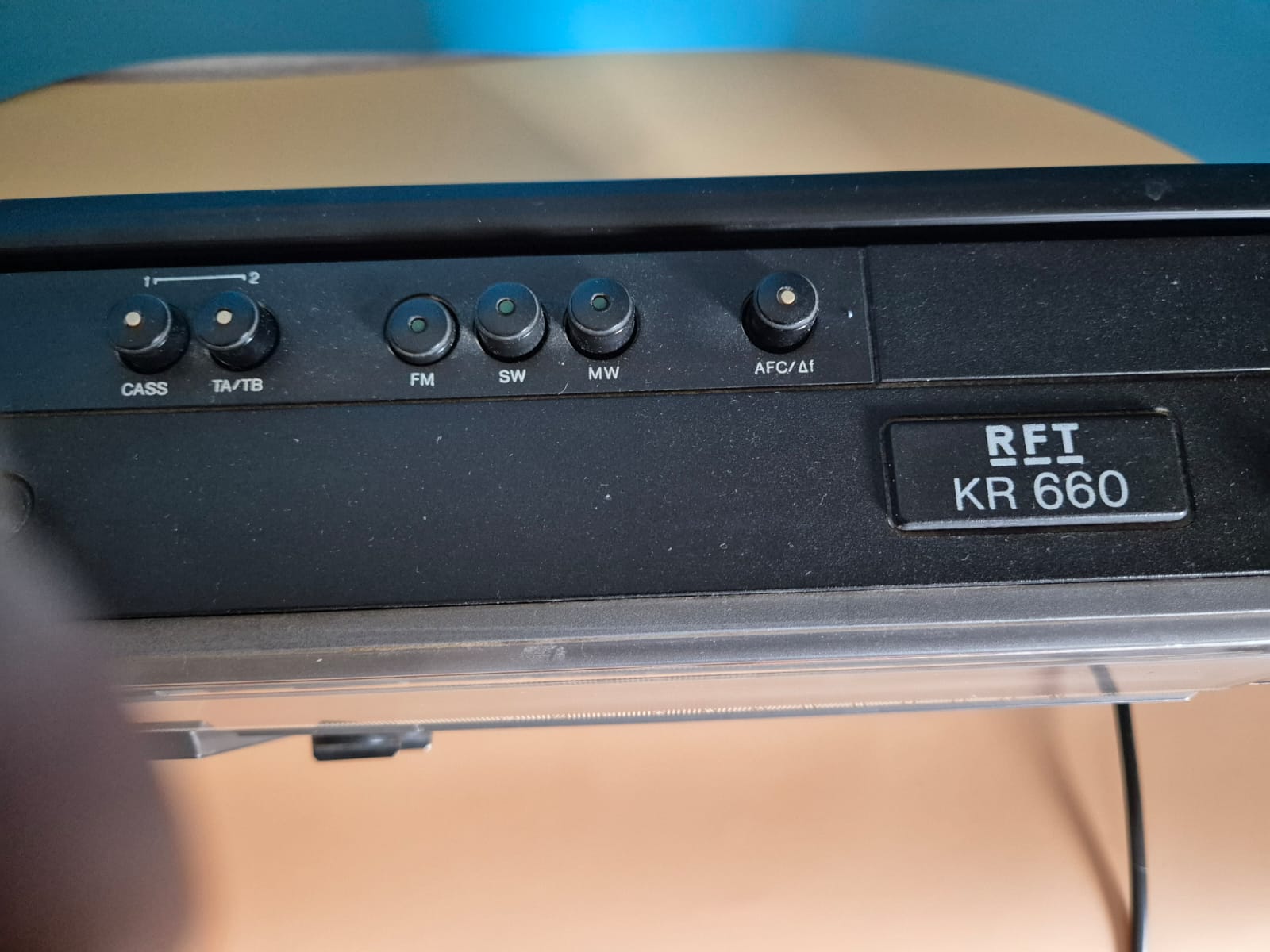 DDR RFT KR 660 Radio-Kassettenrekorder