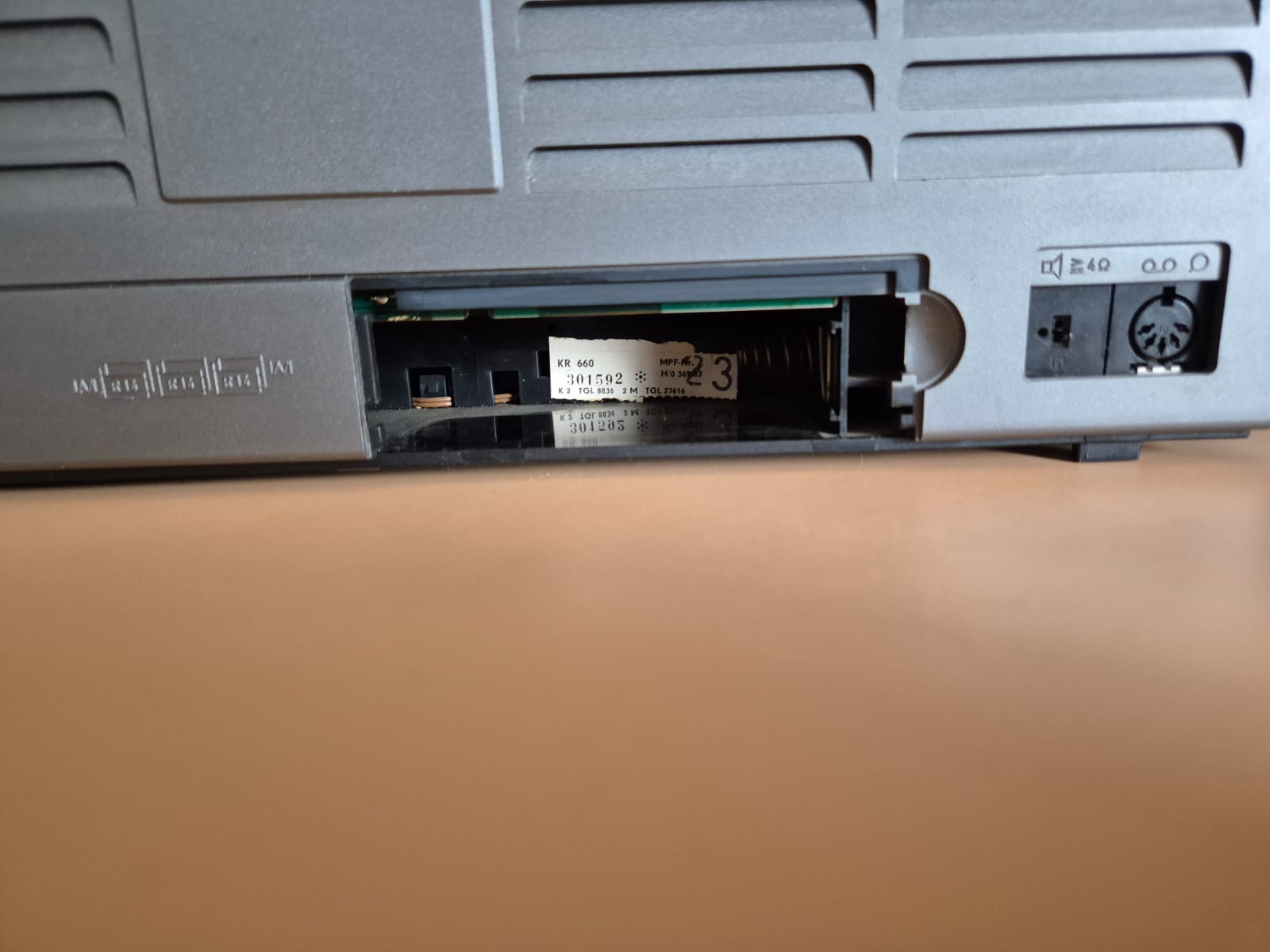 DDR RFT KR 660 Radio-Kassettenrekorder