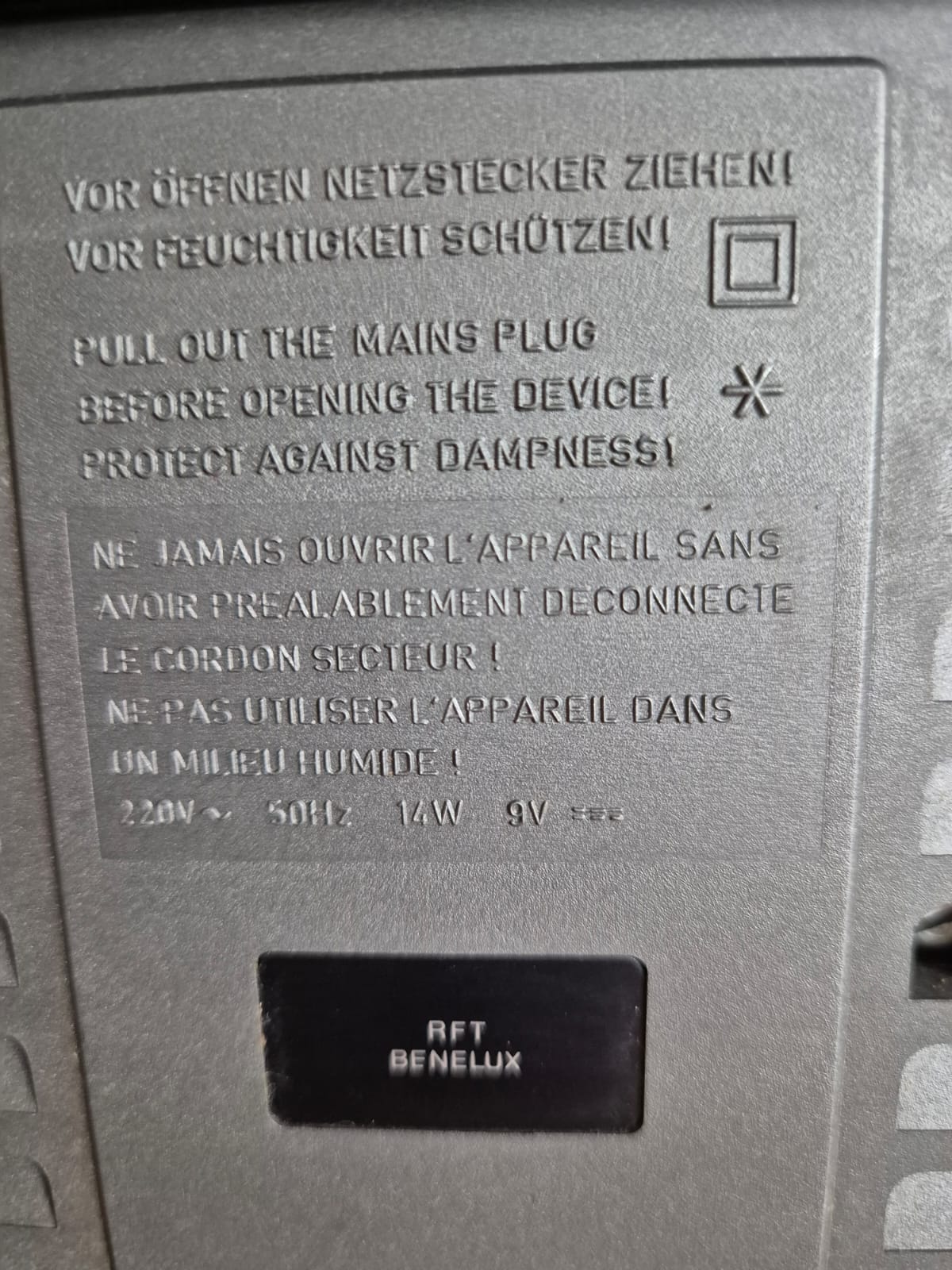 DDR RFT KR 660 Radio-Kassettenrekorder