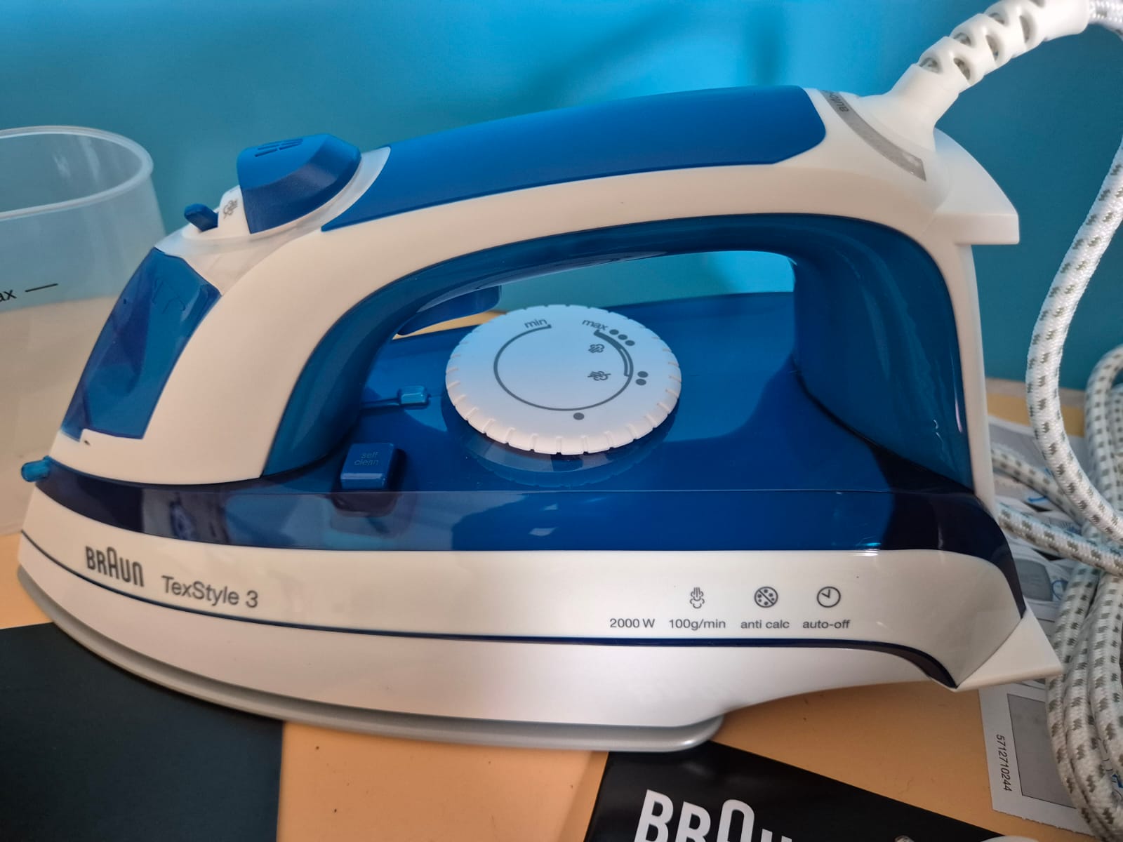 Dampfbügeleisen Braun TexStyle 3 TS 355 A – neu & unbenutzt – OVP