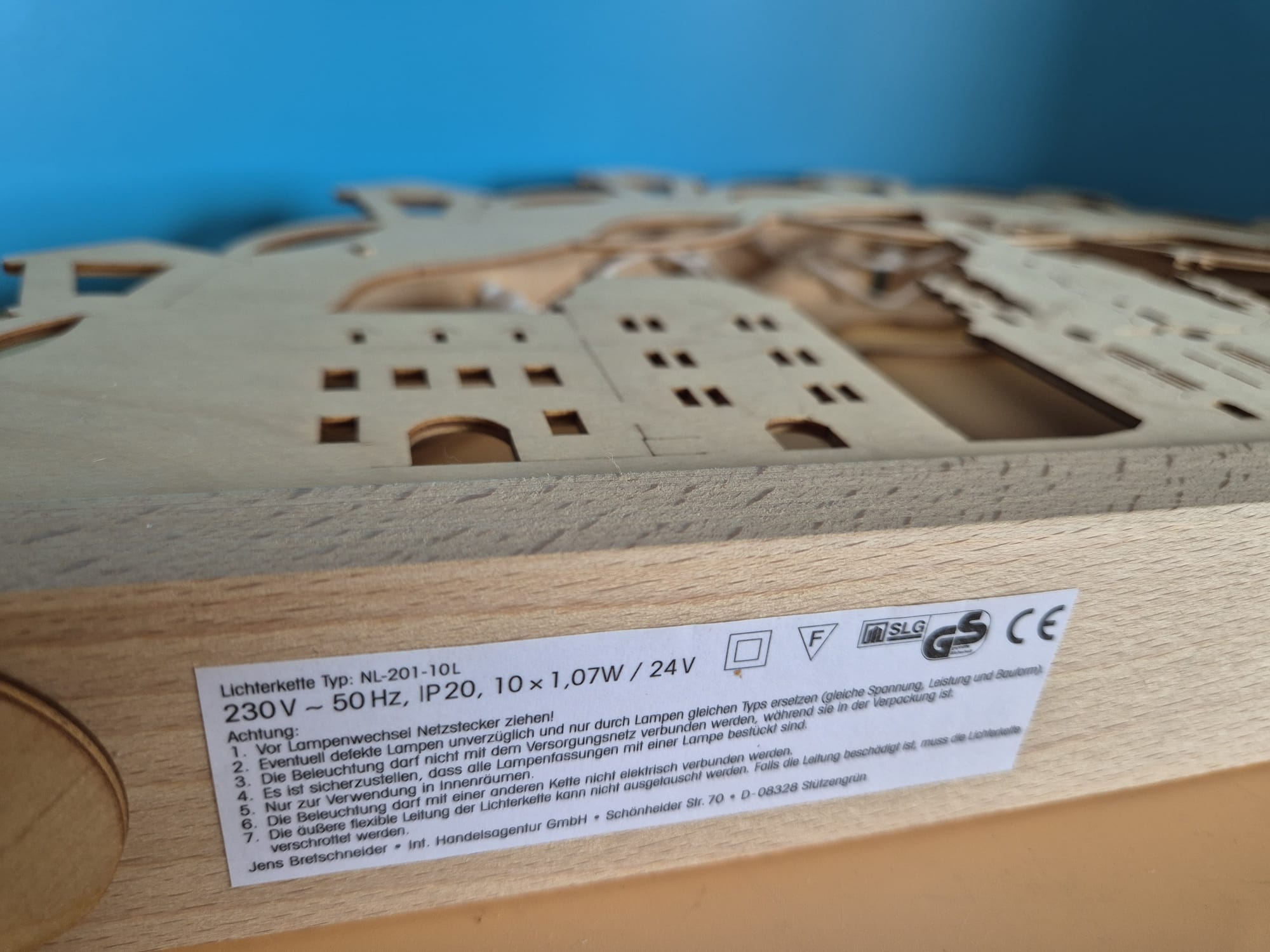 Lichterbogen Erzgebirge Motiv Frauenkirche Dresden – 10-flammig Originalverpackt