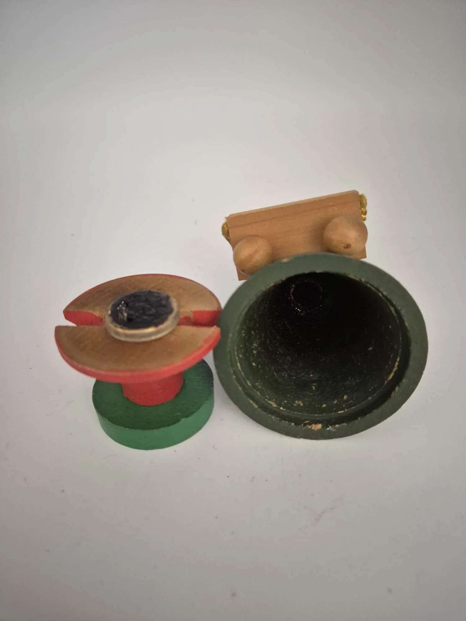 Altes Räuchermännchen – Händler mit Bauchladen