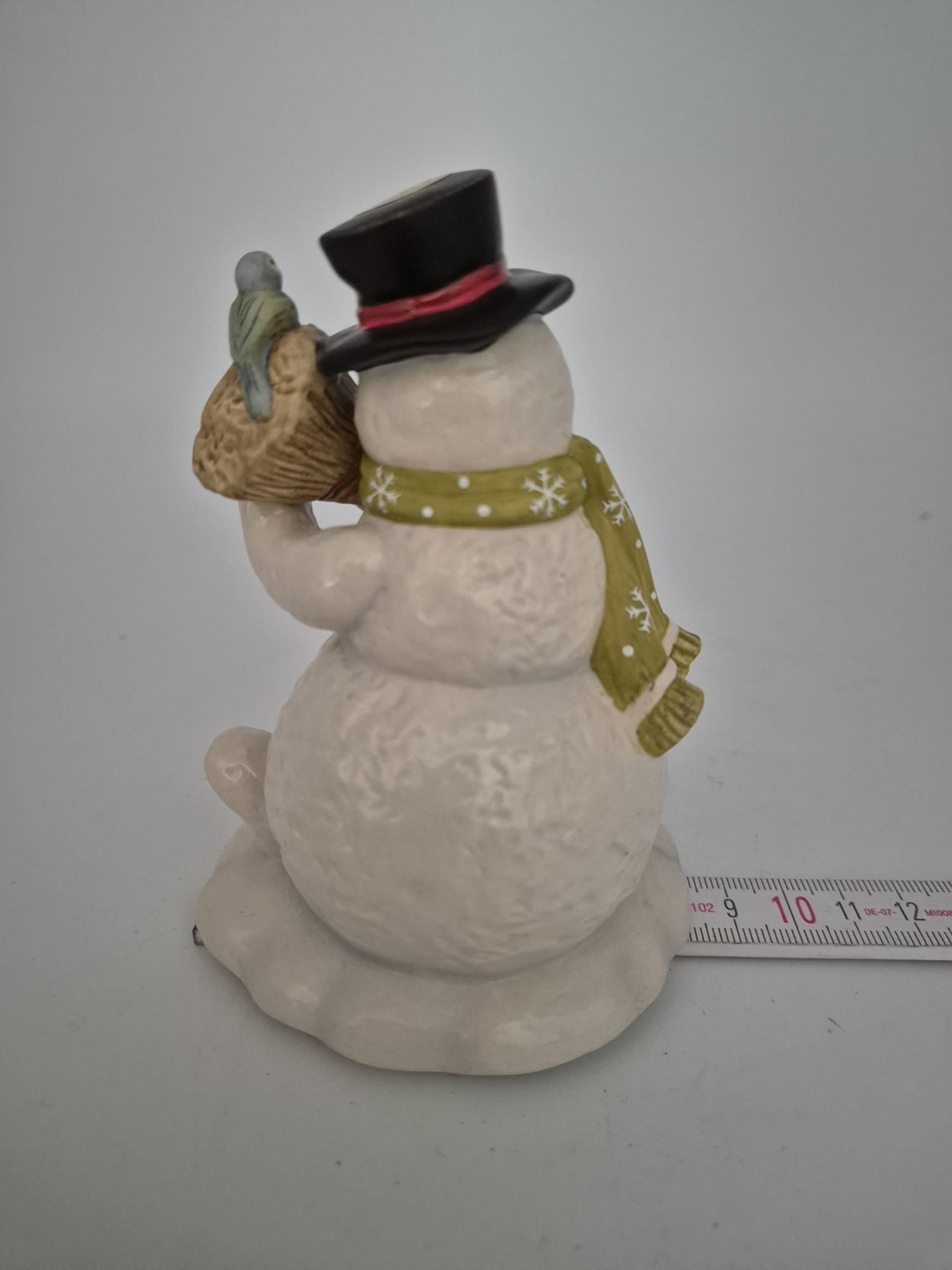 Goebel Porzellanfigur Schneemann „Hallo kleiner Freund“