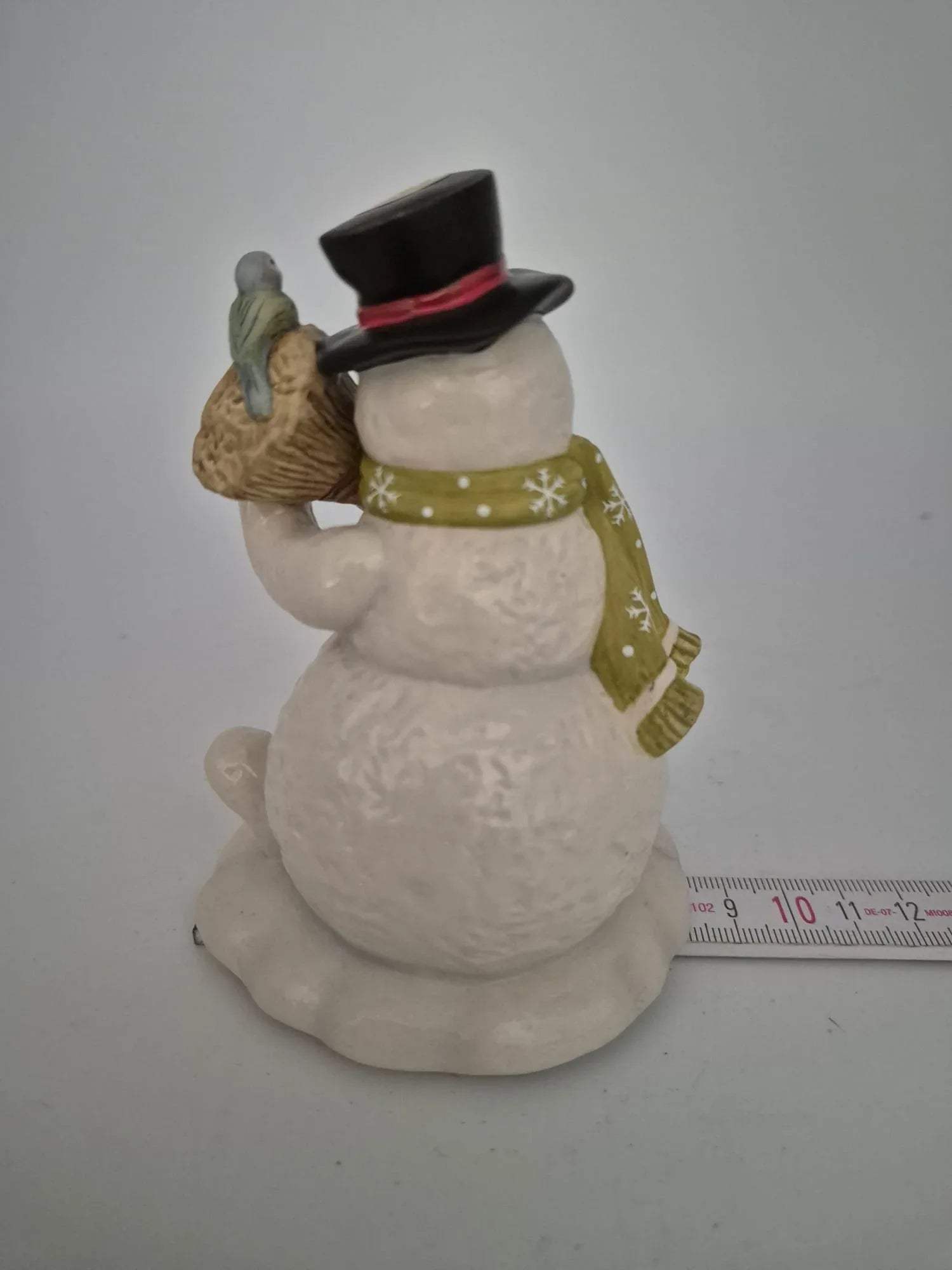 Goebel Porzellanfigur Schneemann „Hallo kleiner Freund“