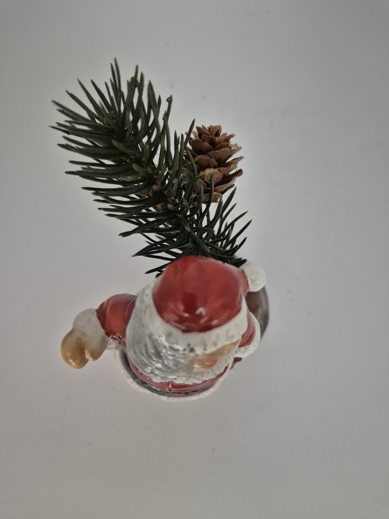 Porzellanfigur Weihnachtsmann Sitzendorf