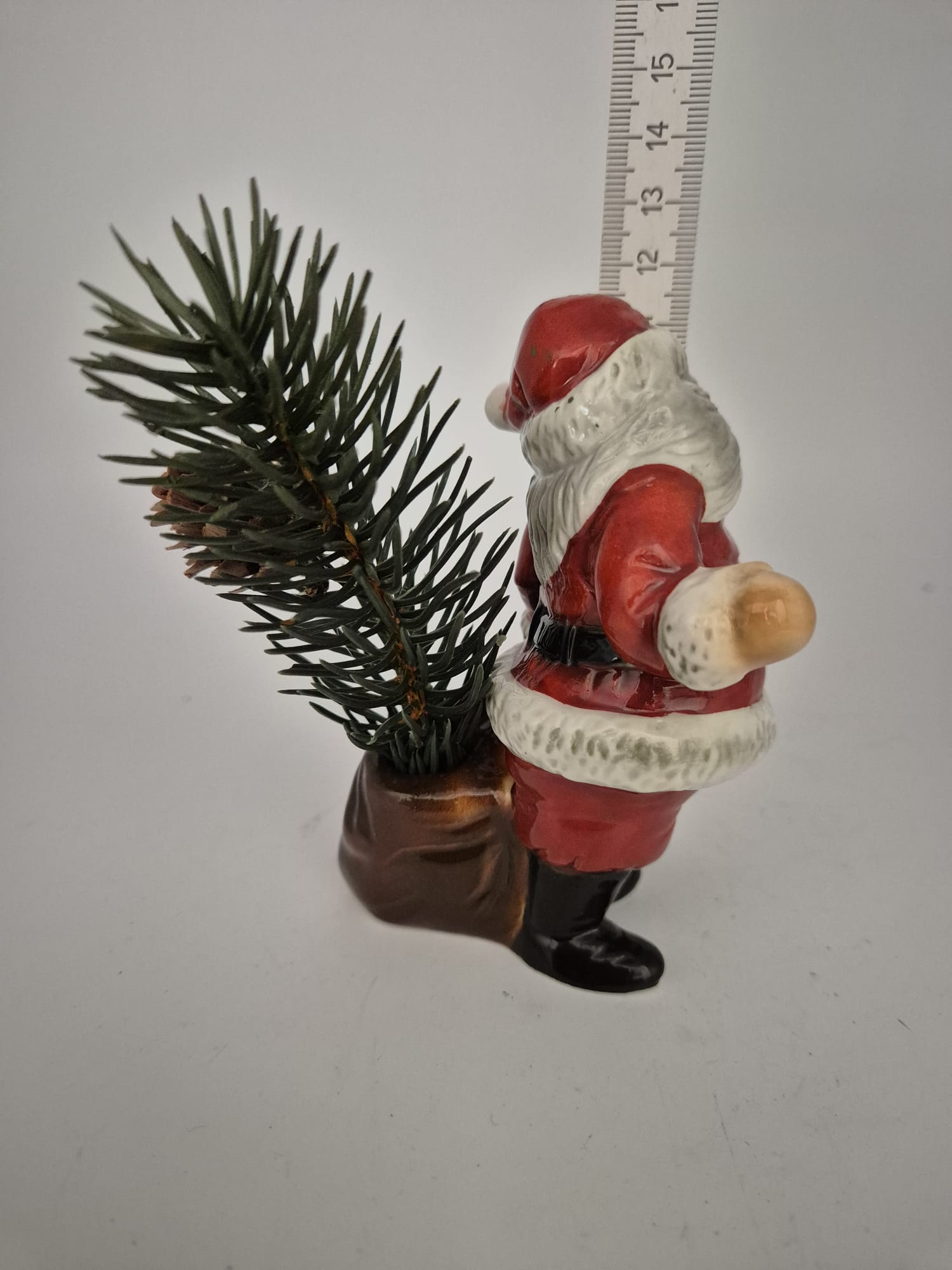 Porzellanfigur Weihnachtsmann Sitzendorf