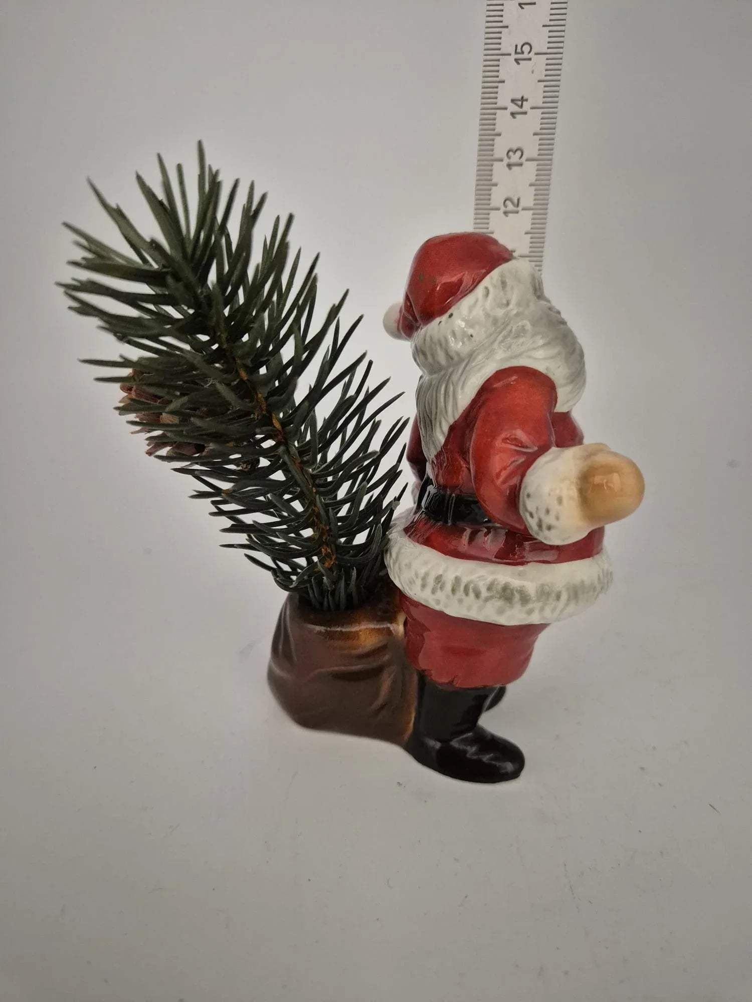 Porzellanfigur Weihnachtsmann Sitzendorf