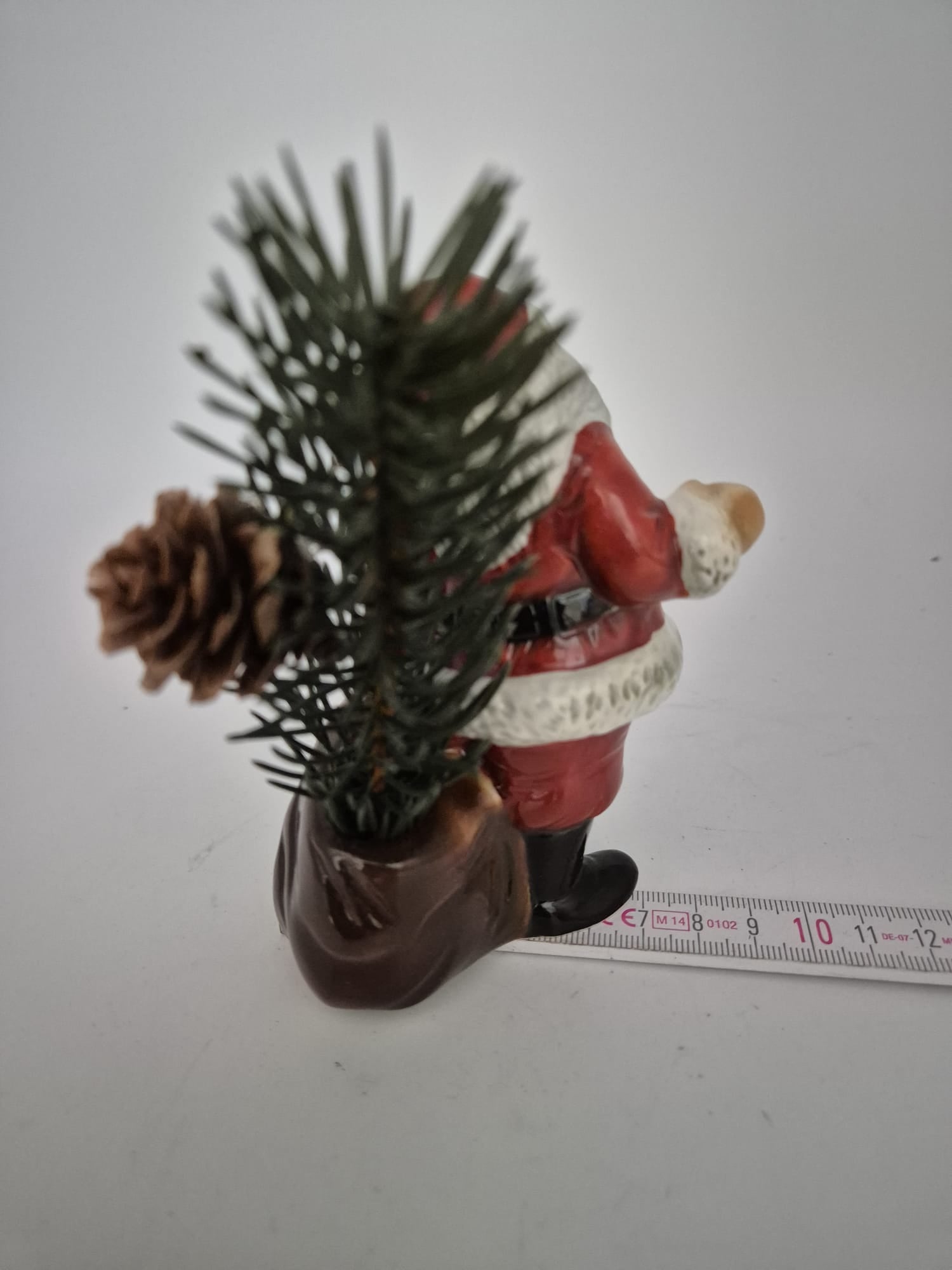Porzellanfigur Weihnachtsmann Sitzendorf