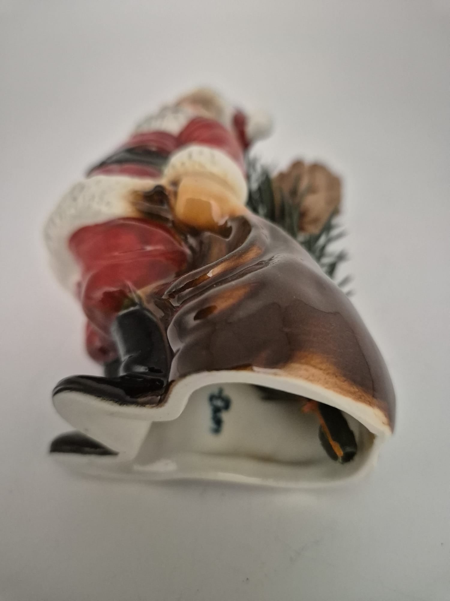 Porzellanfigur Weihnachtsmann Sitzendorf