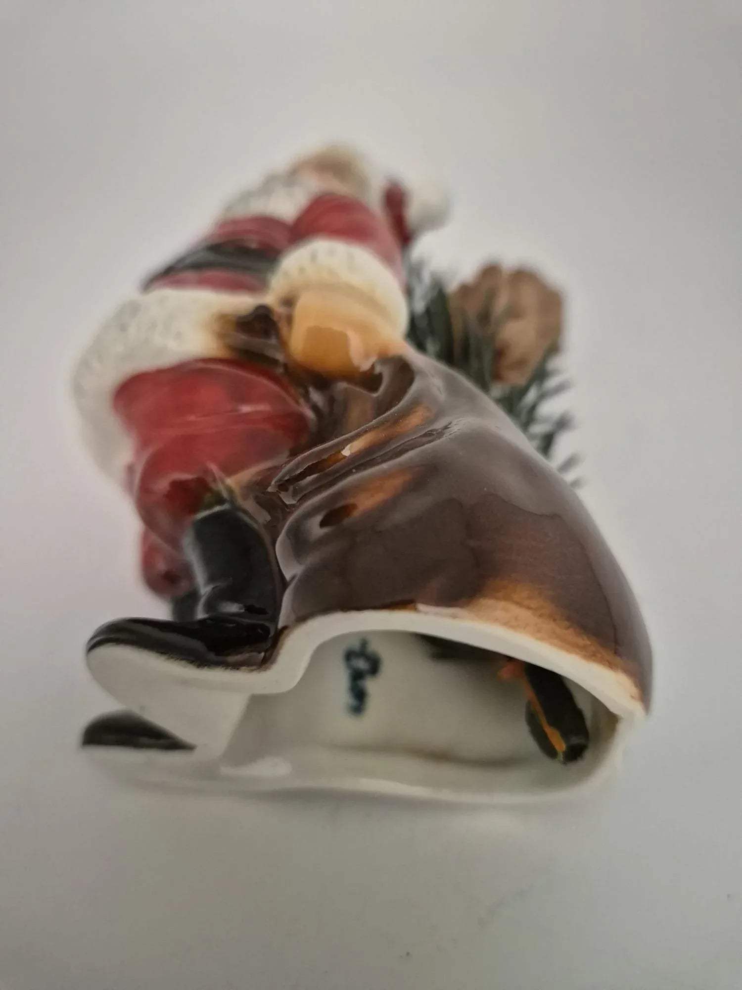 Porzellanfigur Weihnachtsmann Sitzendorf