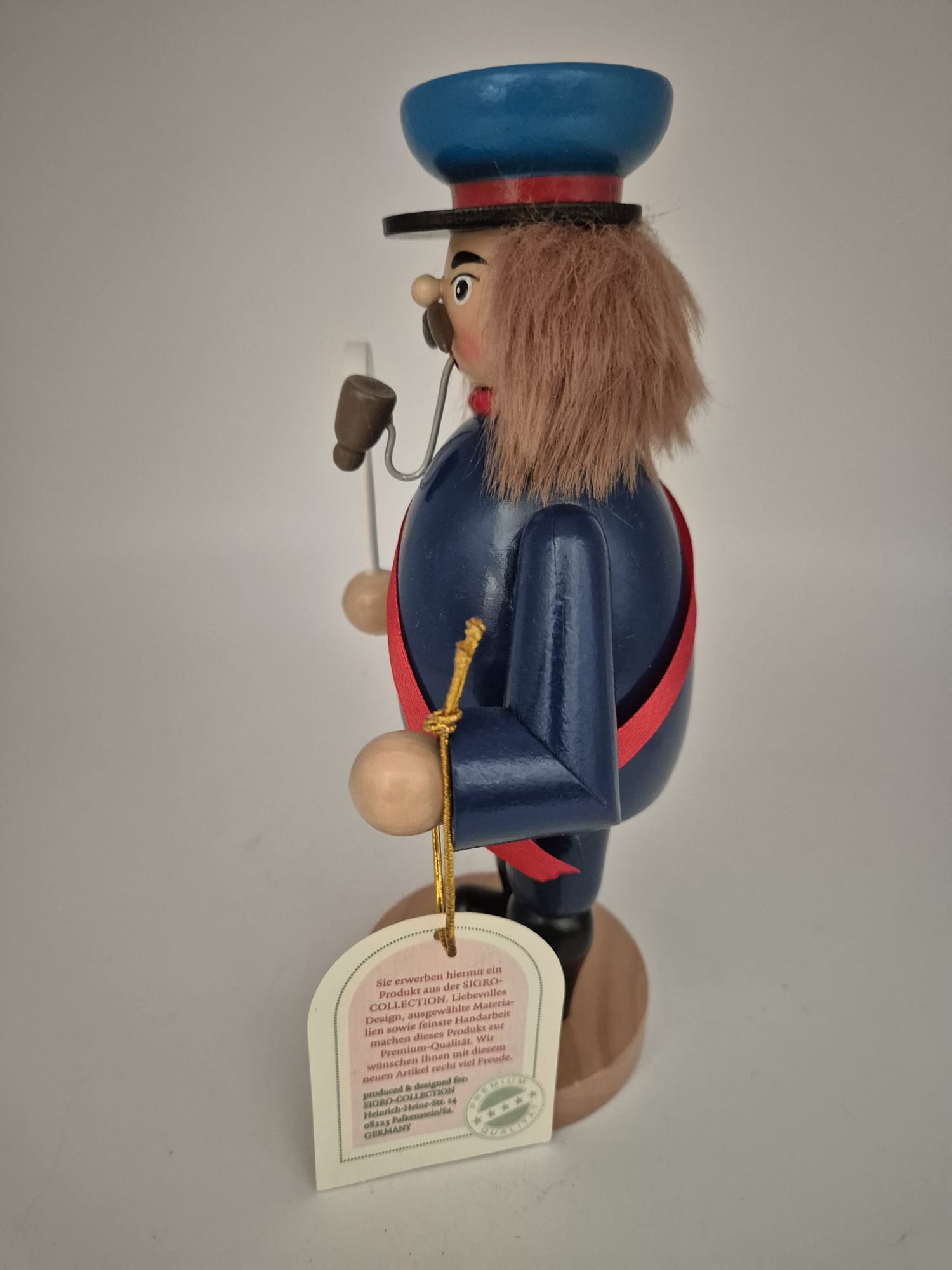 Räuchermann Bahnangestellter OVP – Sigro Collection
