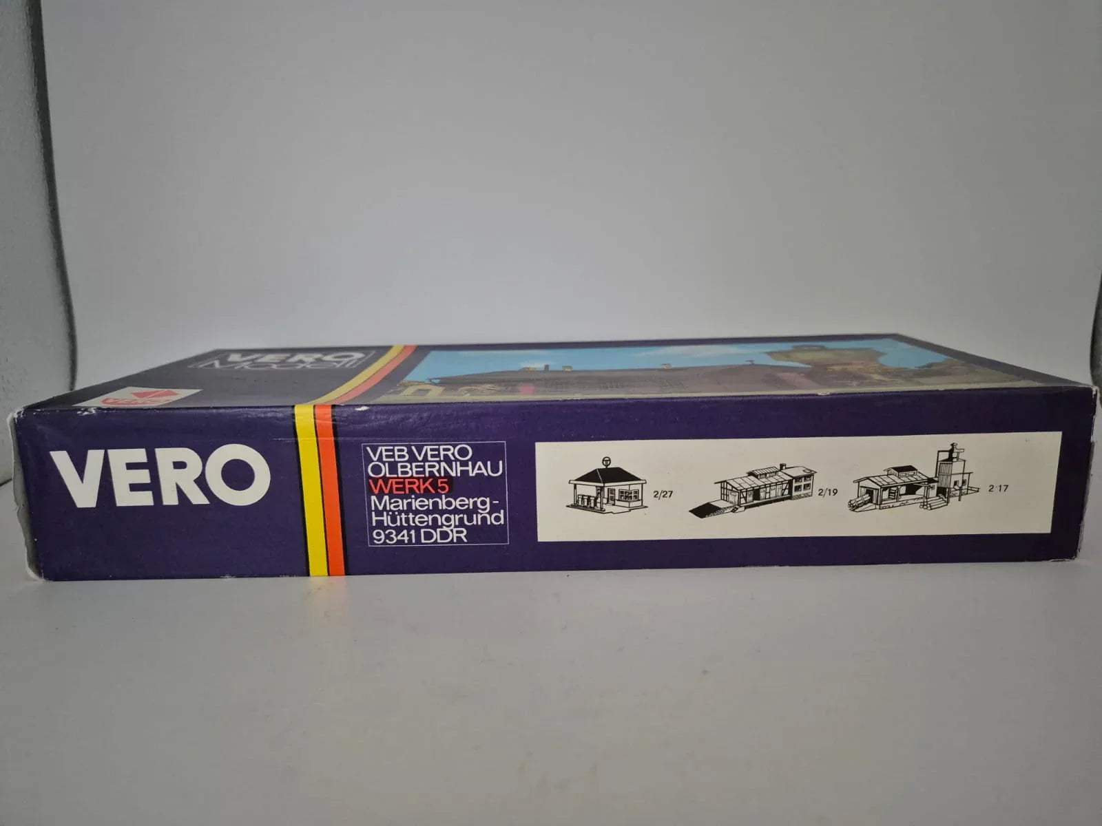 NEU: DDR VERO Lokschuppen HO 1:87