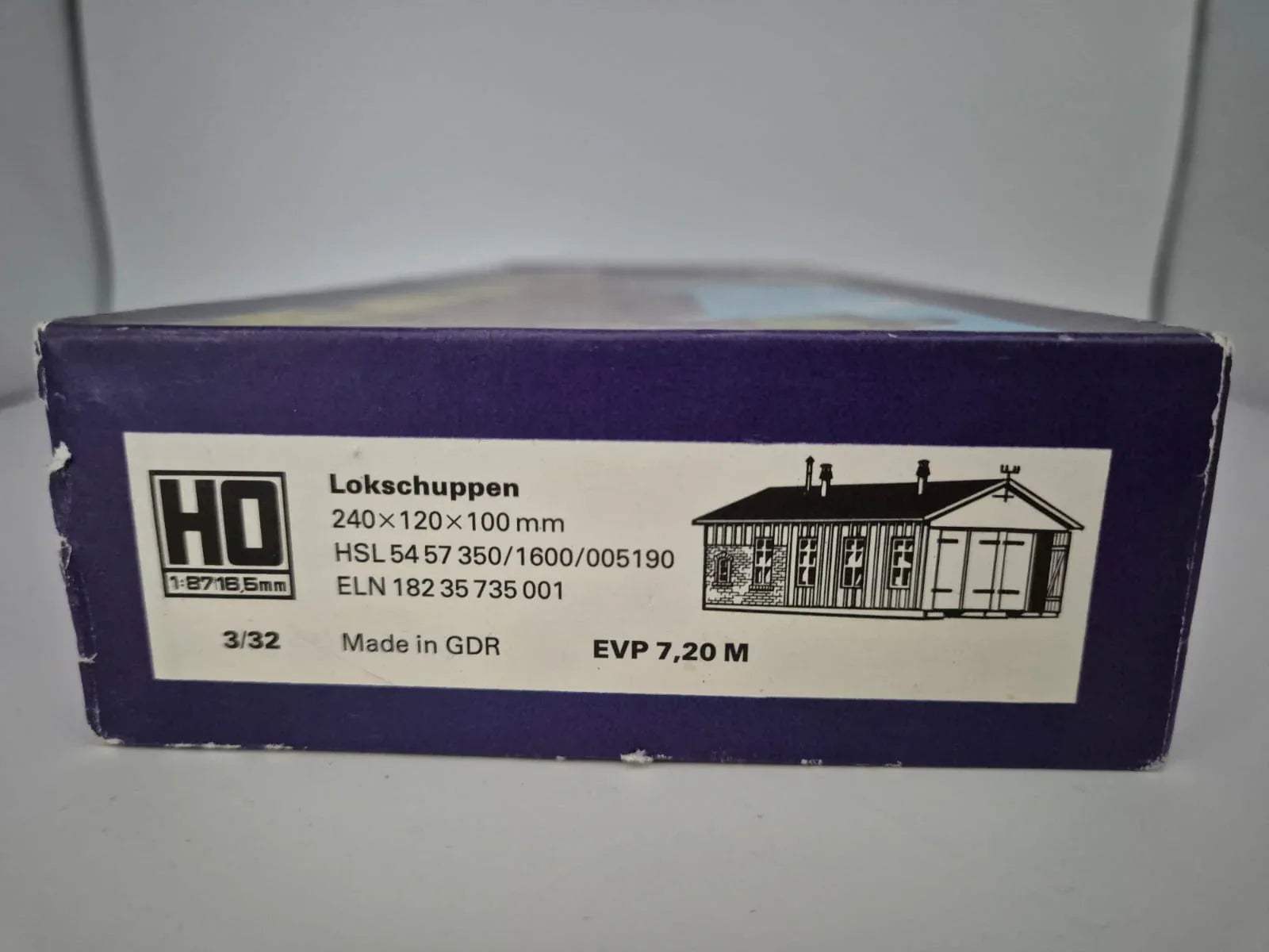 NEU: DDR VERO Lokschuppen HO 1:87