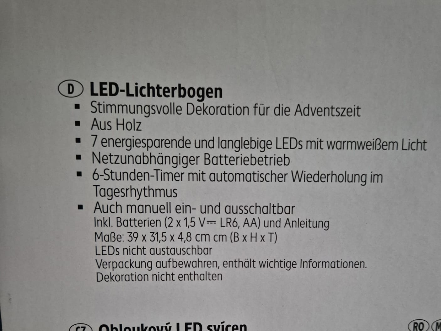 LED-Lichterbogen von LIV & BO