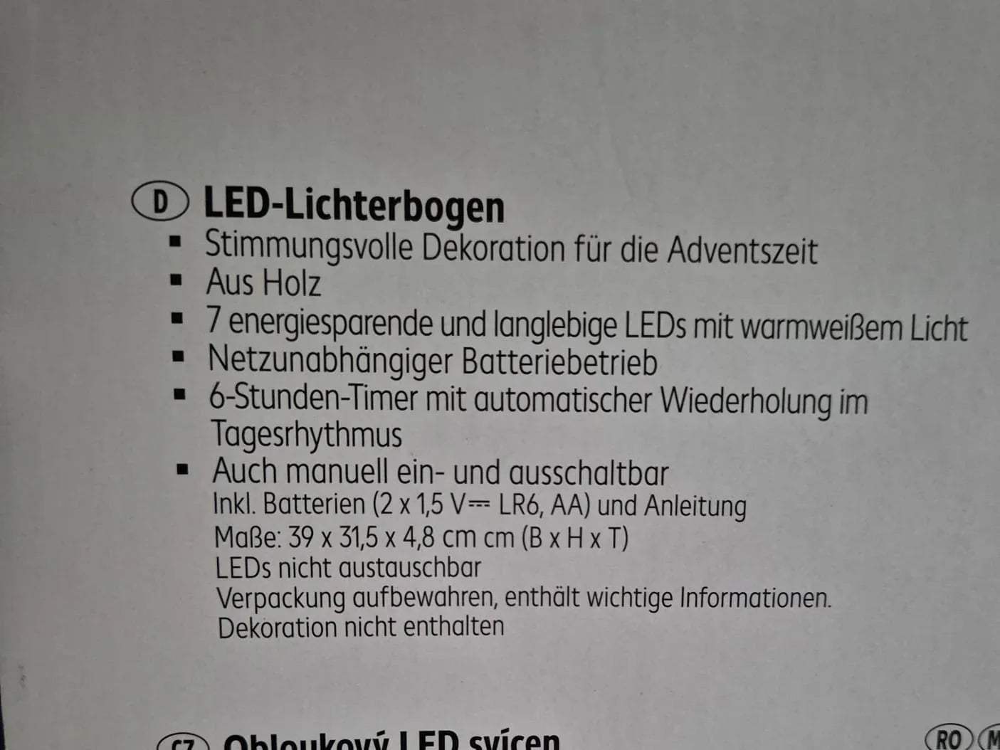 LED-Lichterbogen von LIV & BO