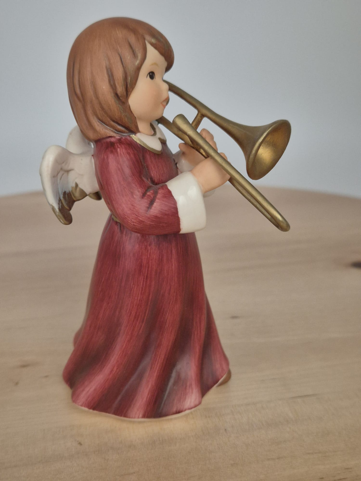 Goebel Porzellanfigur – Engel mit Posaune