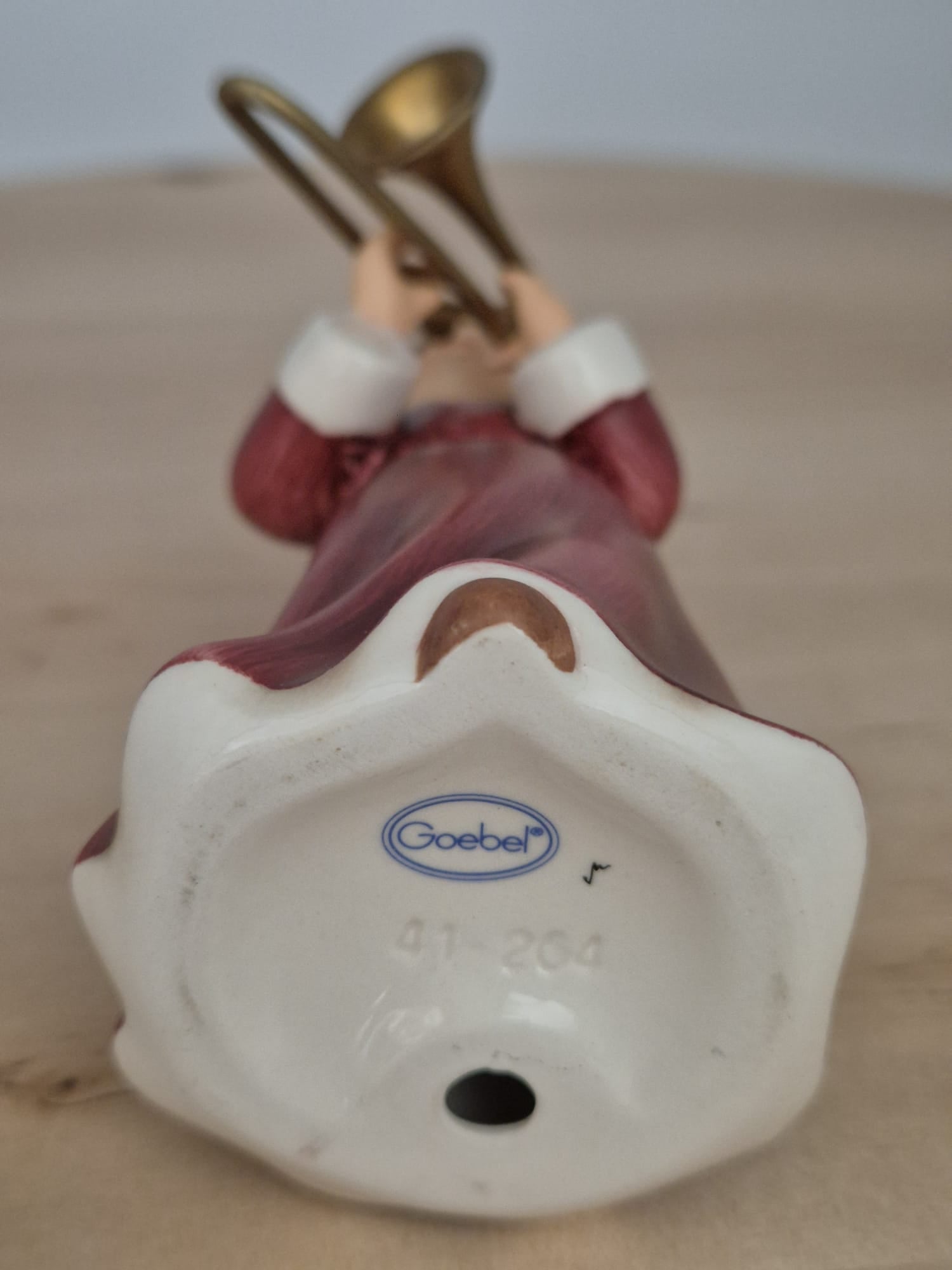 Goebel Porzellanfigur – Engel mit Posaune