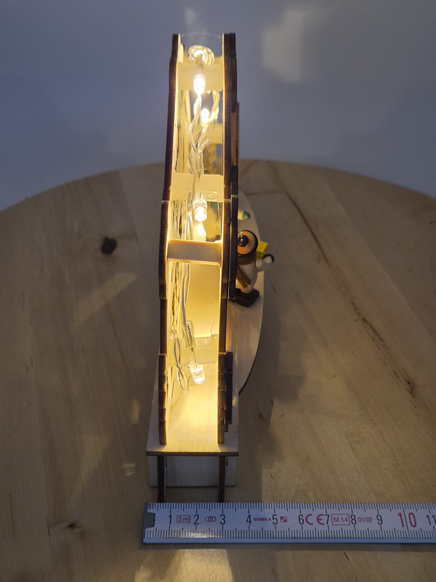 Schulte Kunstgewerbe LED Schwibbogen Winterlandschaft