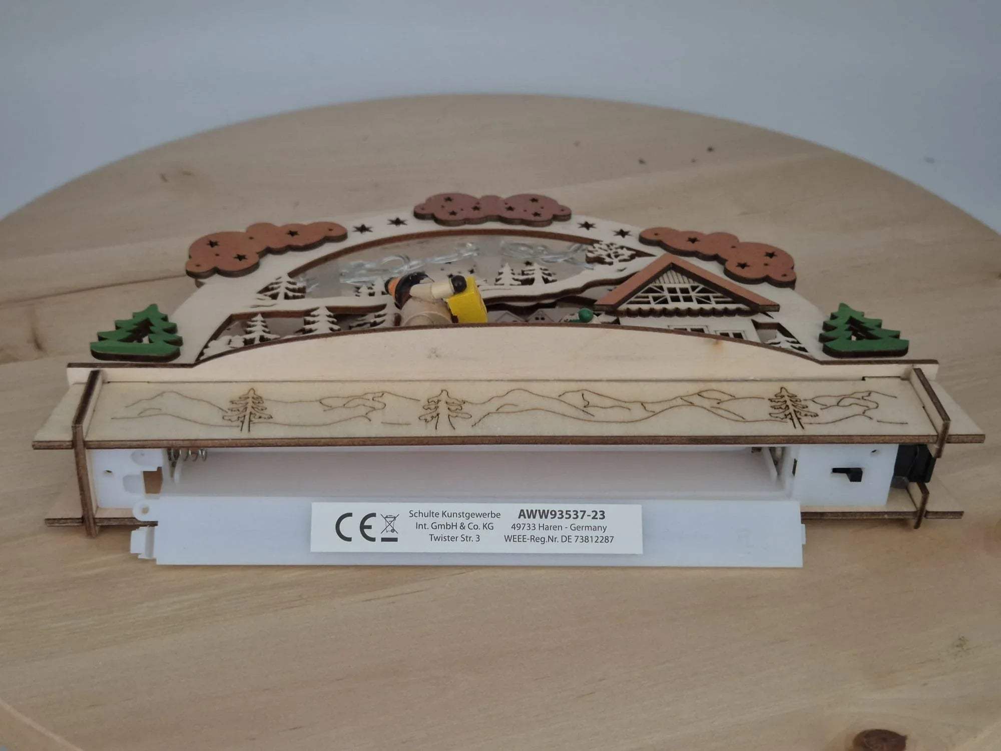 Schulte Kunstgewerbe LED Schwibbogen Winterlandschaft