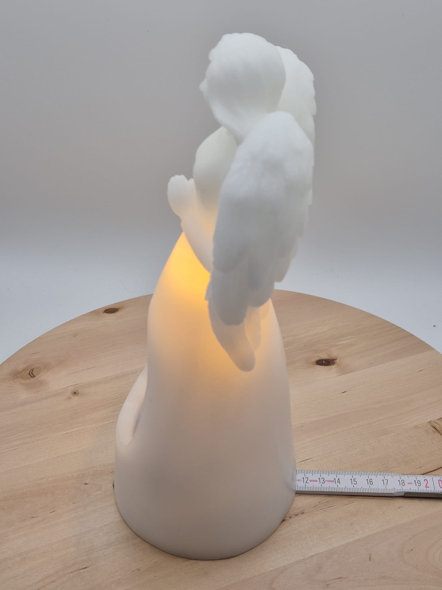 Wachsengel mit Weihnachtsmann – QVC