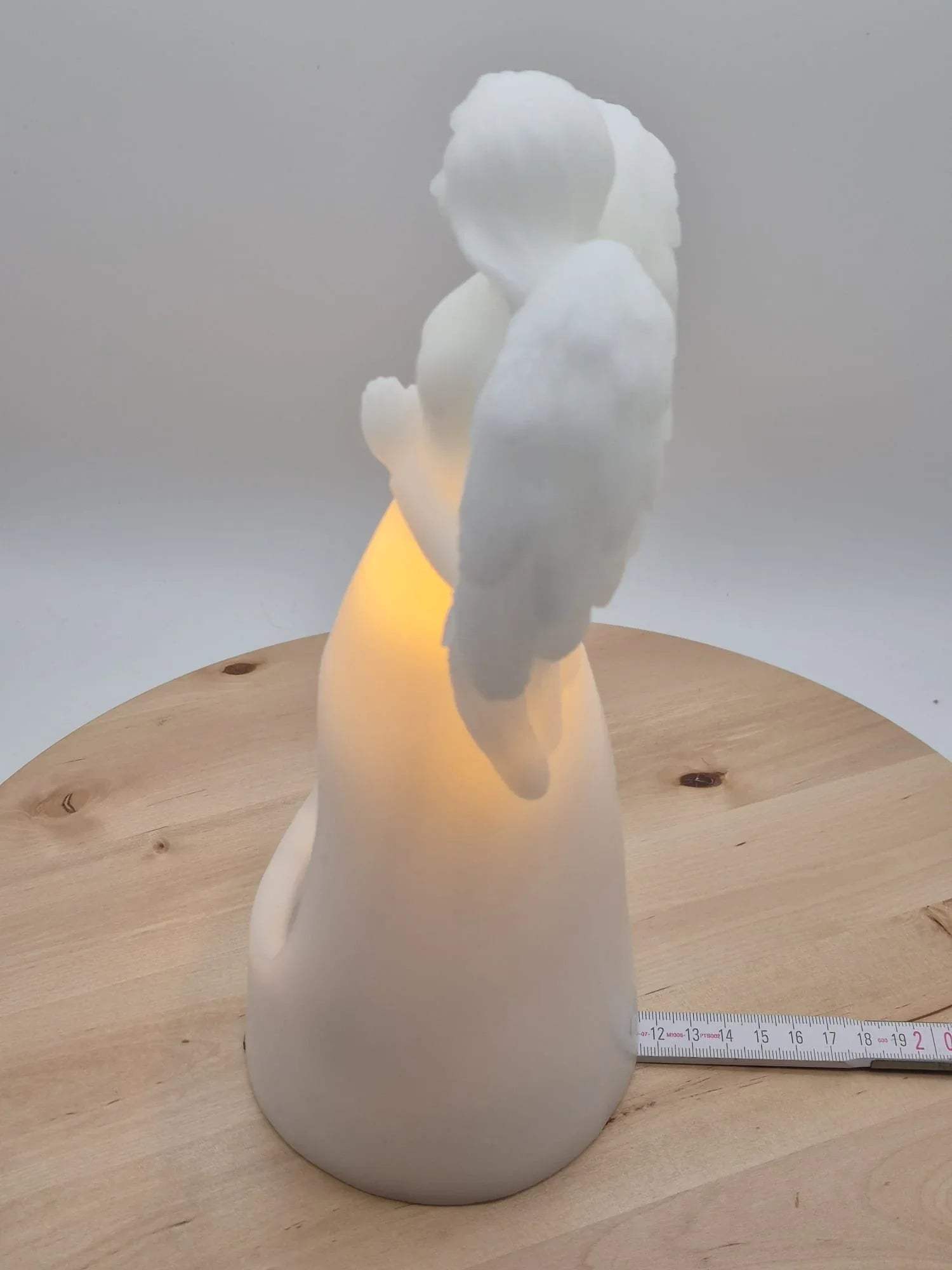Wachsengel mit Weihnachtsmann – QVC