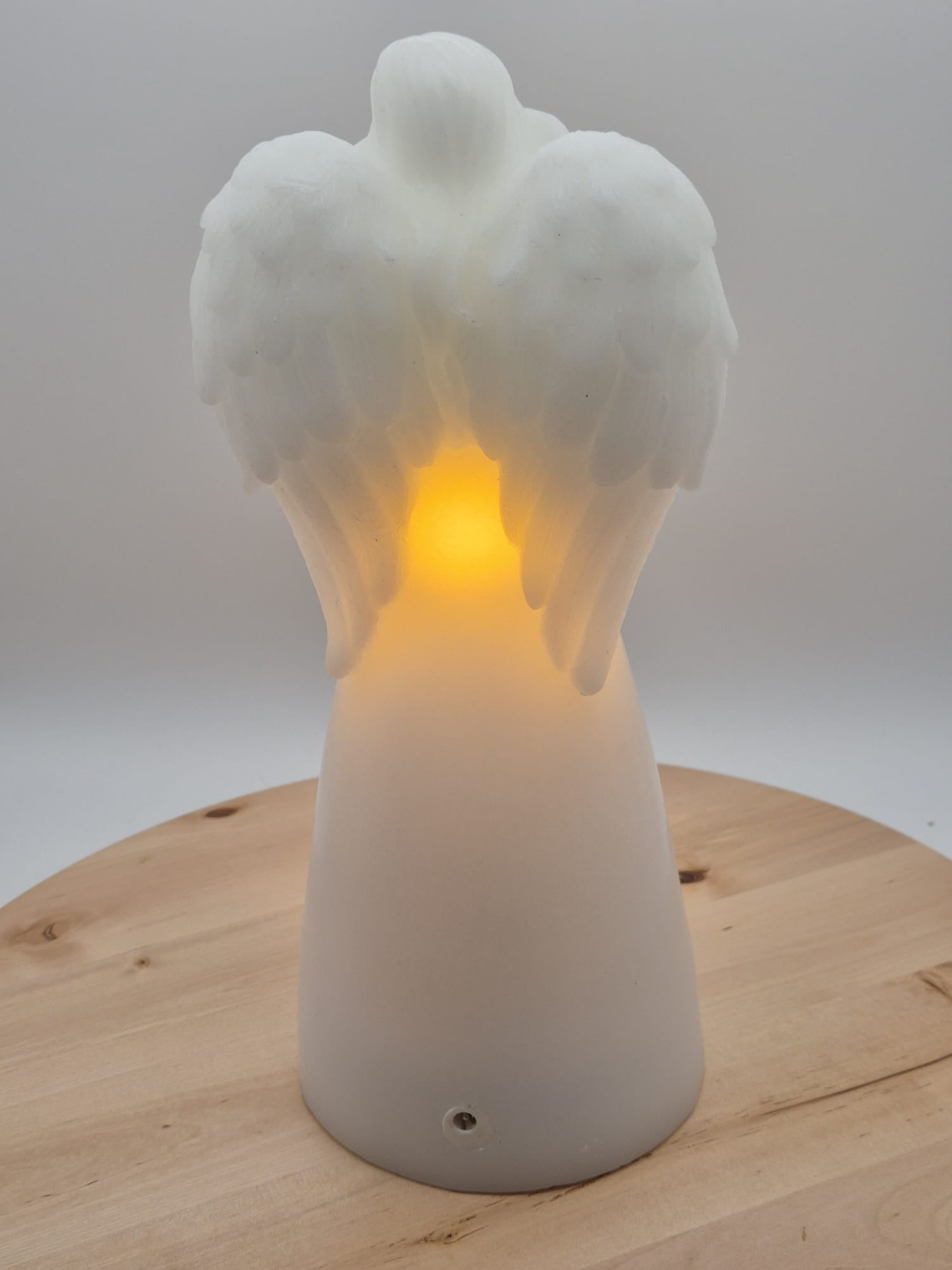 Wachsengel mit Weihnachtsmann – QVC