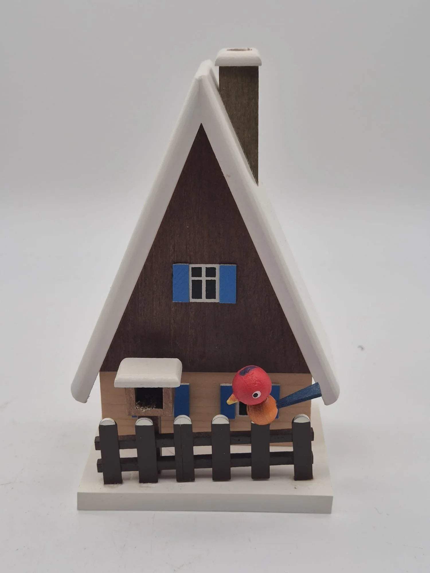 Räucherhaus mit Vogel – Made in Germany