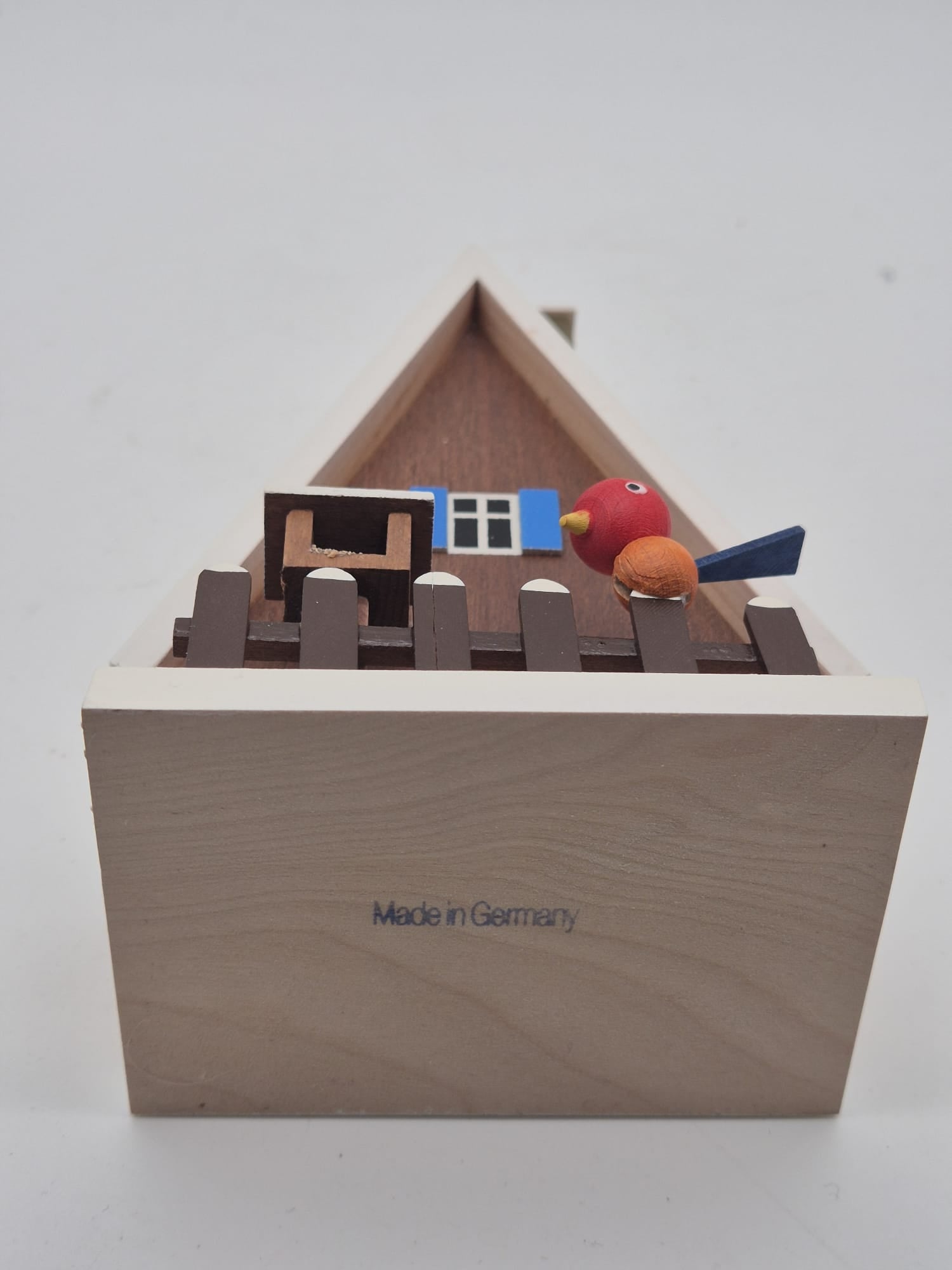 Räucherhaus mit Vogel – Made in Germany