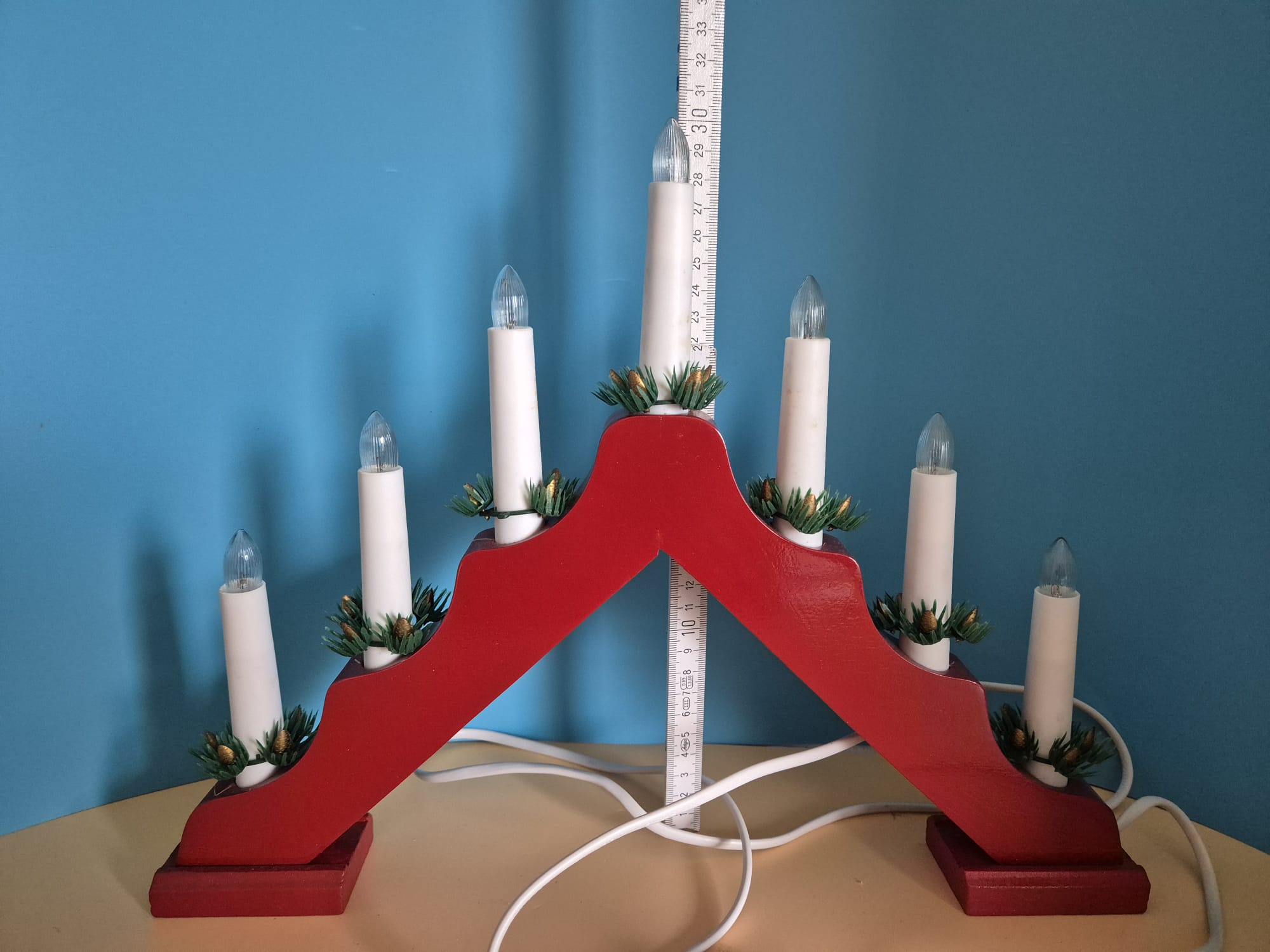 Adventsbogen mit 7 Kerzenlichtern – Idena Festival