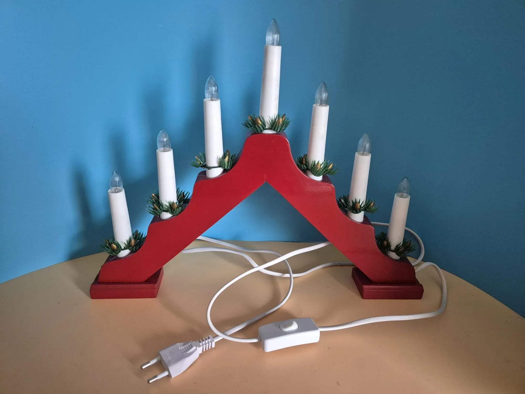Adventsbogen mit 7 Kerzenlichtern – Idena Festival
