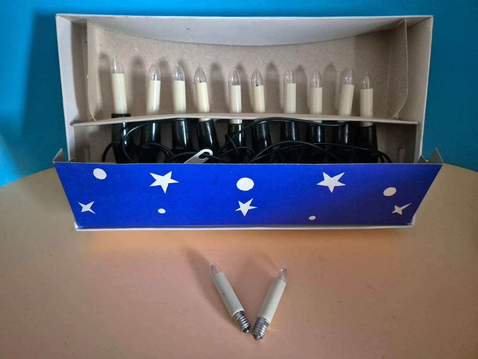 NARVA Lichterkette 10-teilig mit Spitzkerzen
