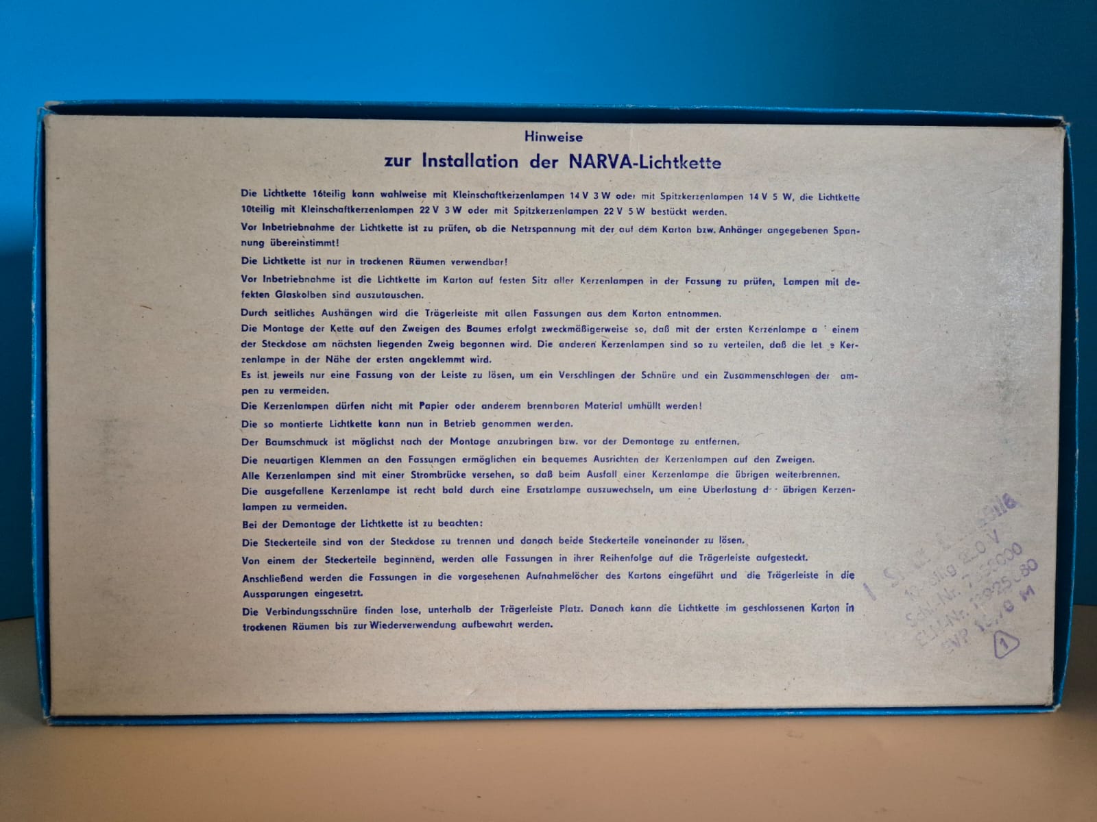 NARVA Lichterkette 10-teilig