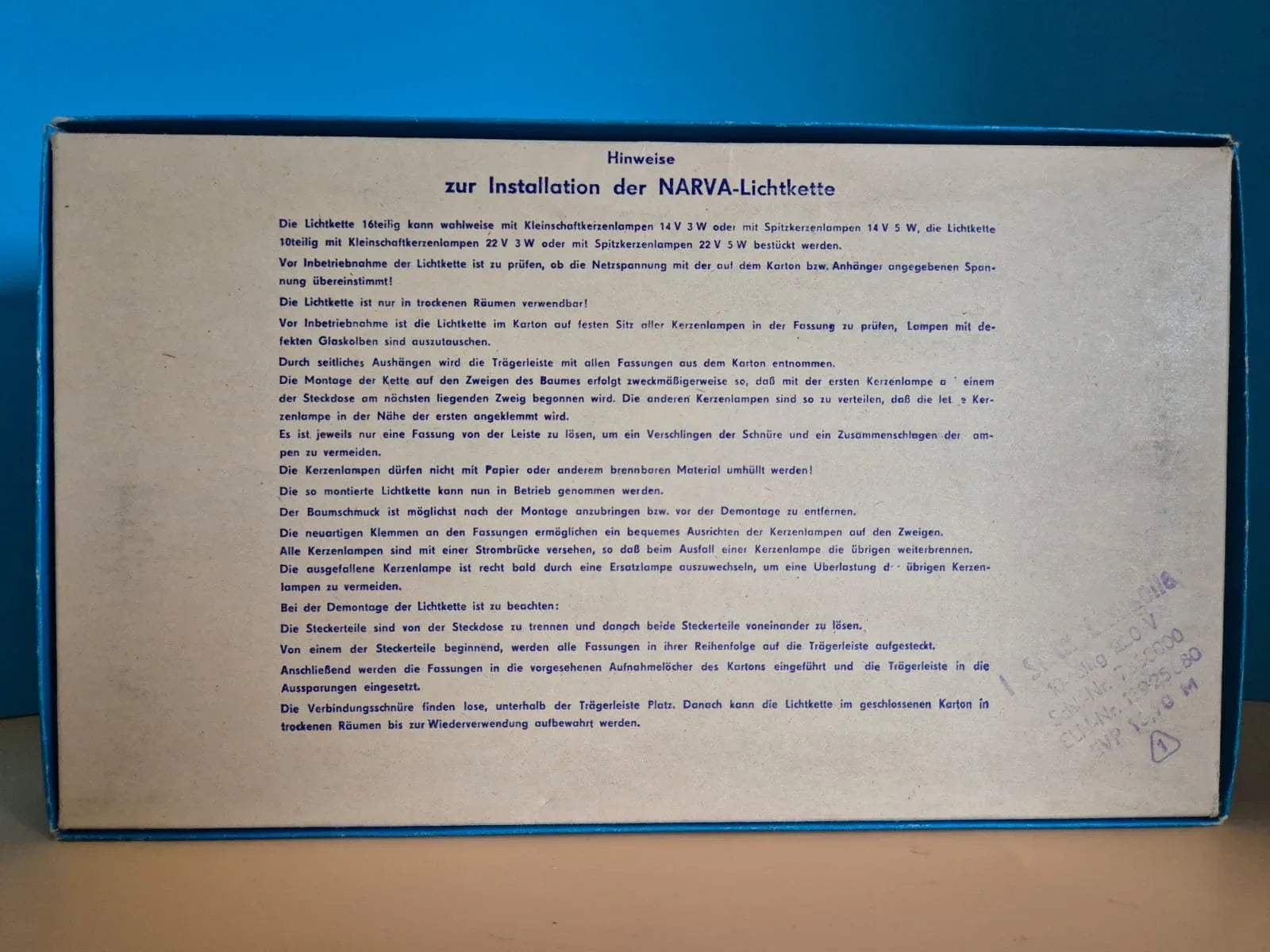 NARVA Lichterkette 10-teilig
