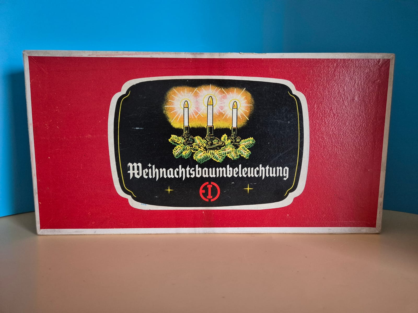 DDR Weihnachtsbaumbeleuchtung VEB Elektroinstallation Oberlind Sonneberg