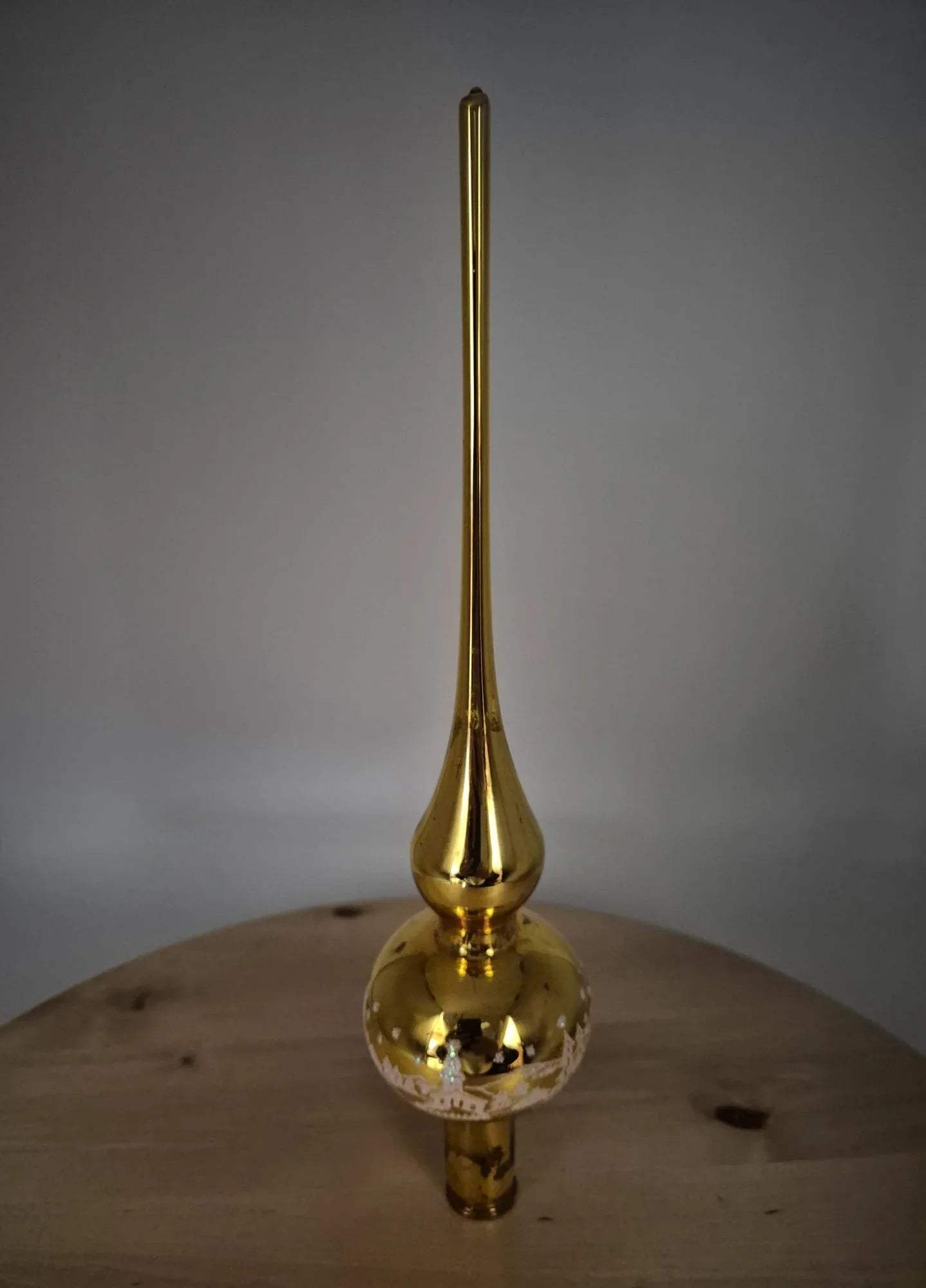 Baumspitze aus Glas – ca. 28 cm hoch
