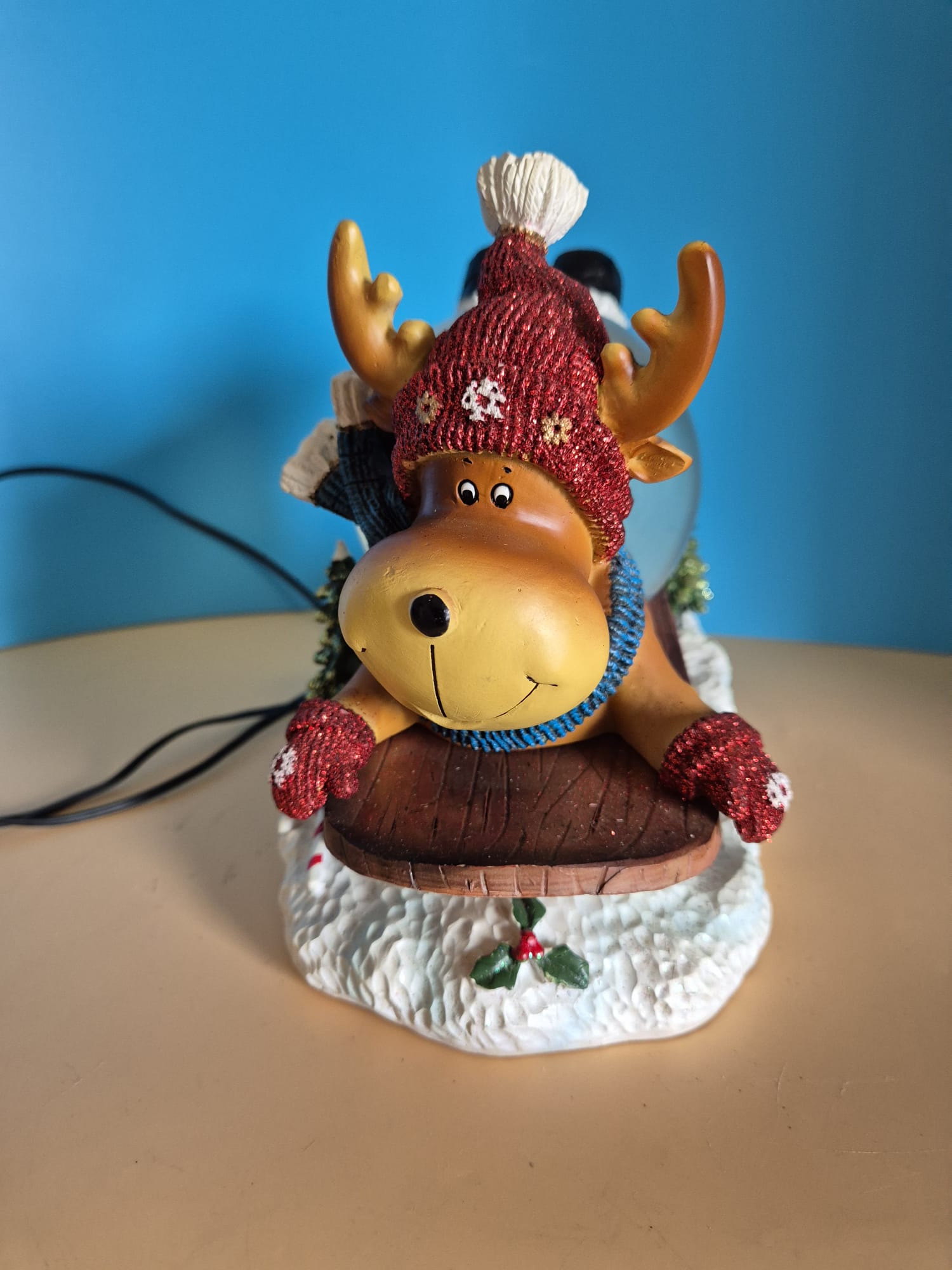 QVC Schneekugel – Rentierschlitten