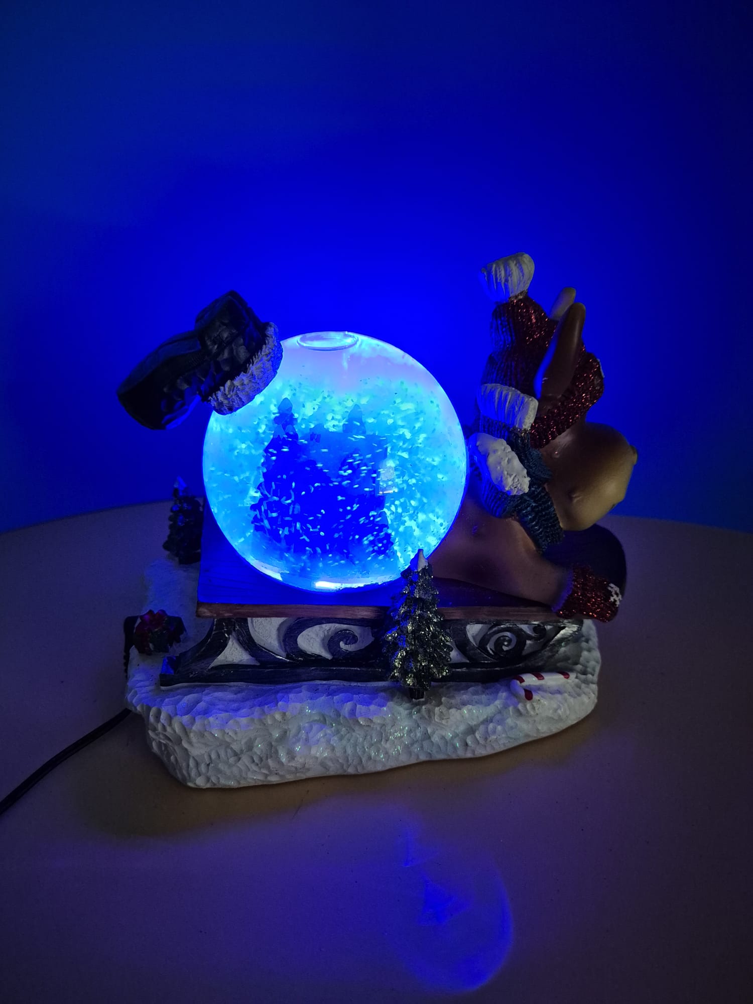 QVC Schneekugel – Rentierschlitten