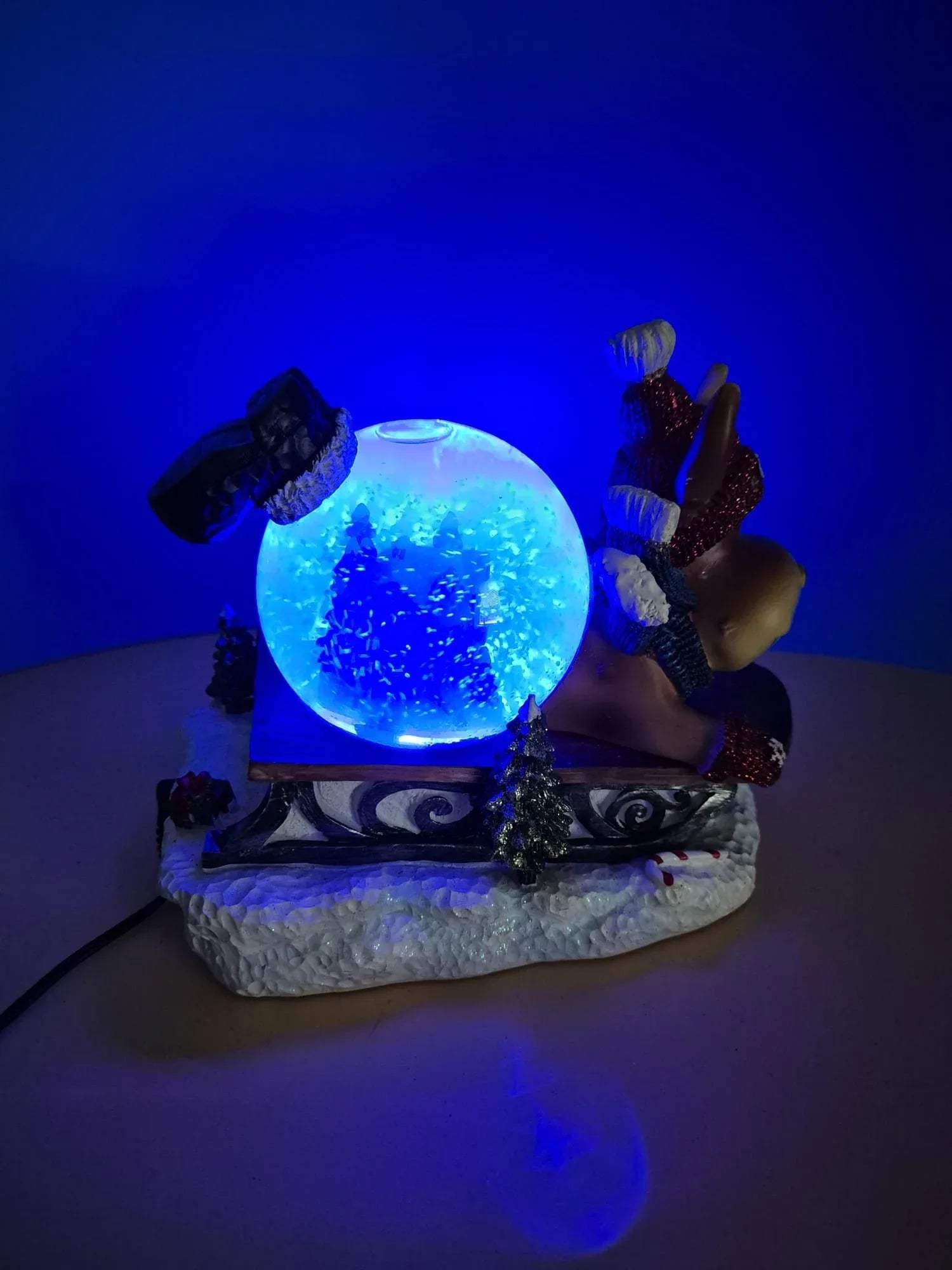 QVC Schneekugel – Rentierschlitten