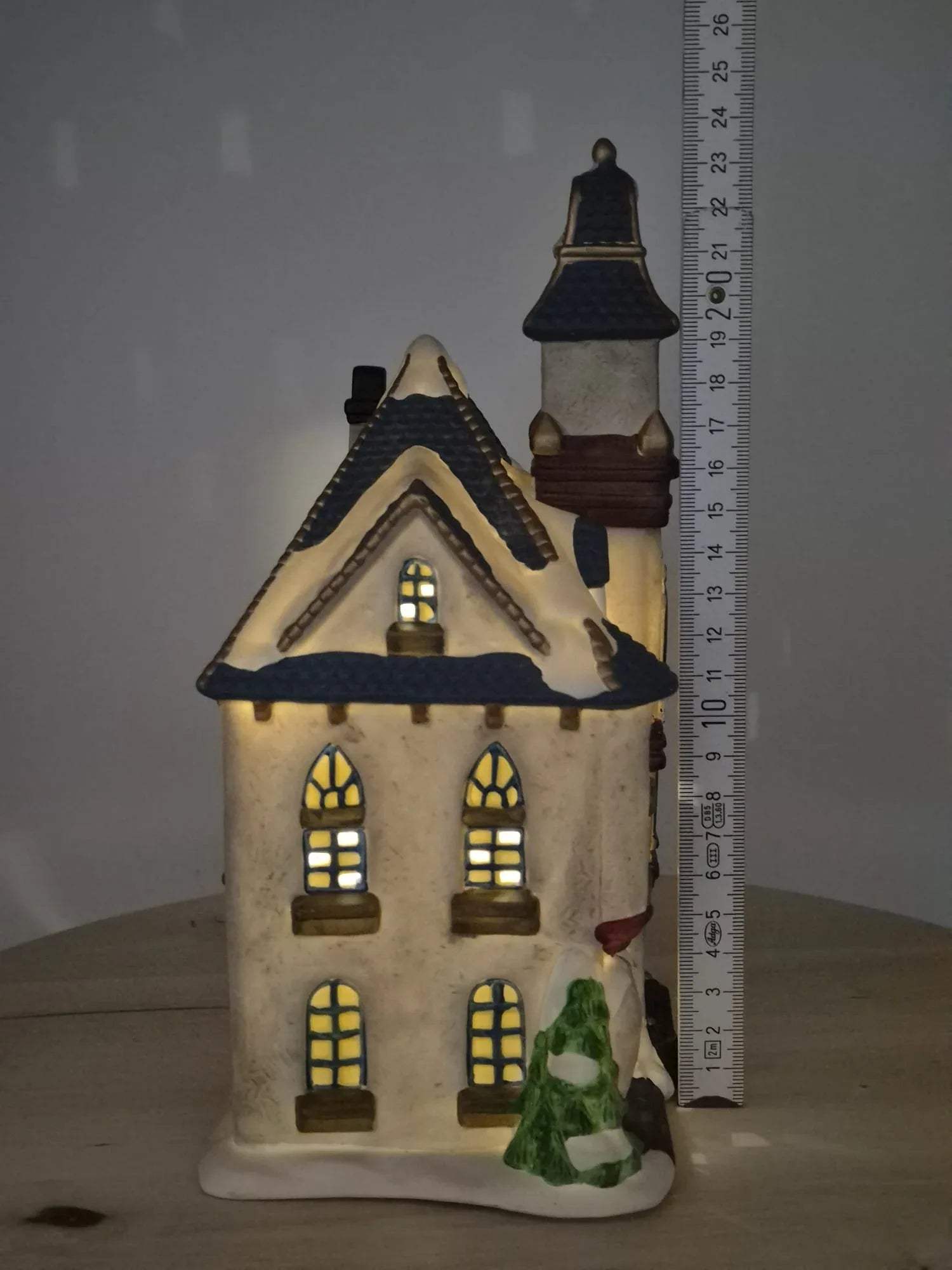 Keramik Lichthaus „Toy Shop“ – Spielzeugladen mit Beleuchtung