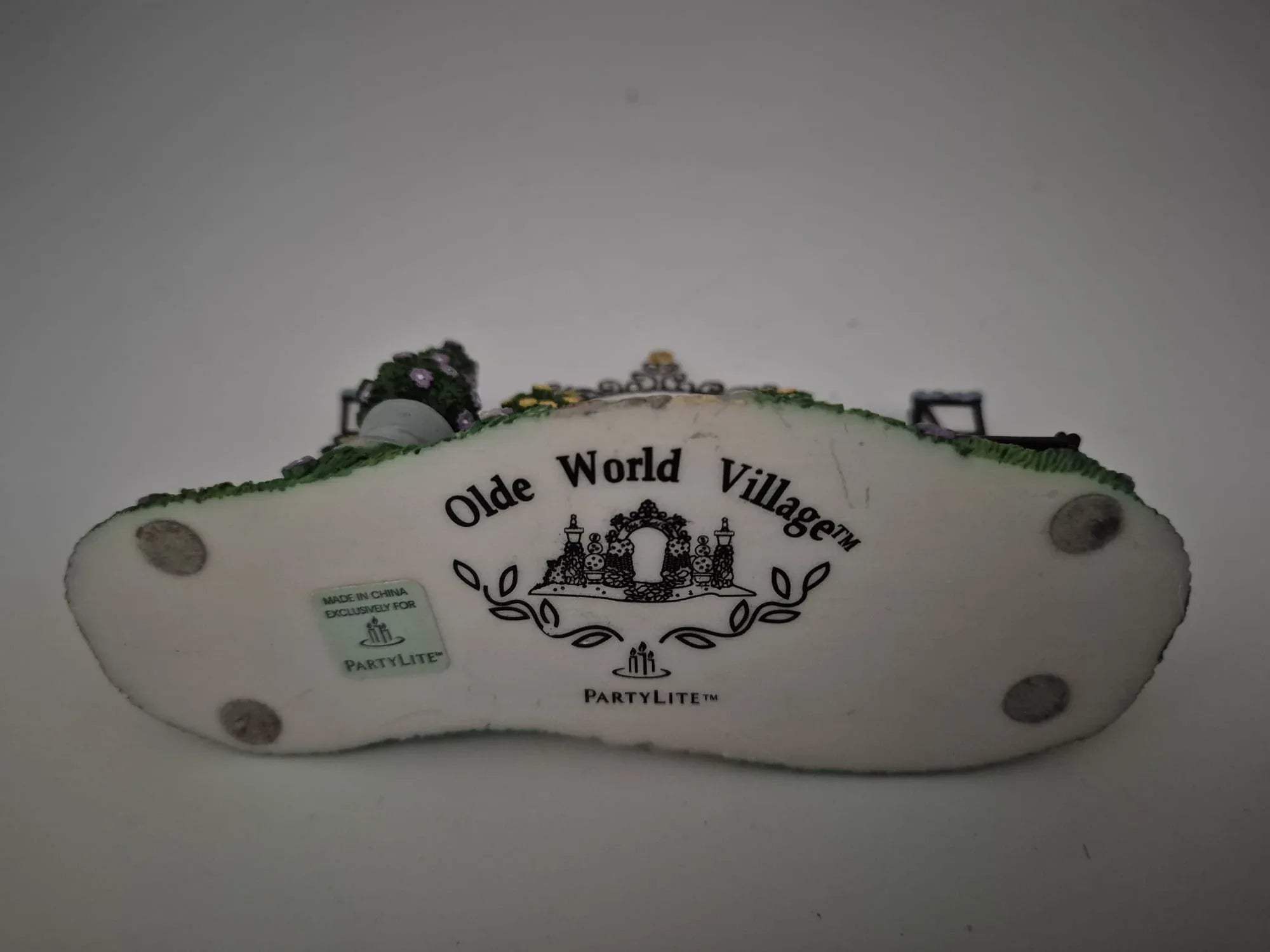 Partylite „Olde World Village“ Torbogen Dekofigur