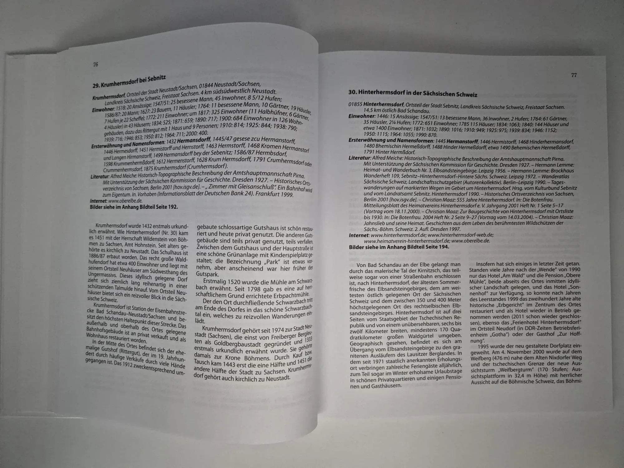 Buch „Hermsdorf – Von Ochelhermsdorf bis Hinterhermsdorf“ Hans-Joachim Arnold