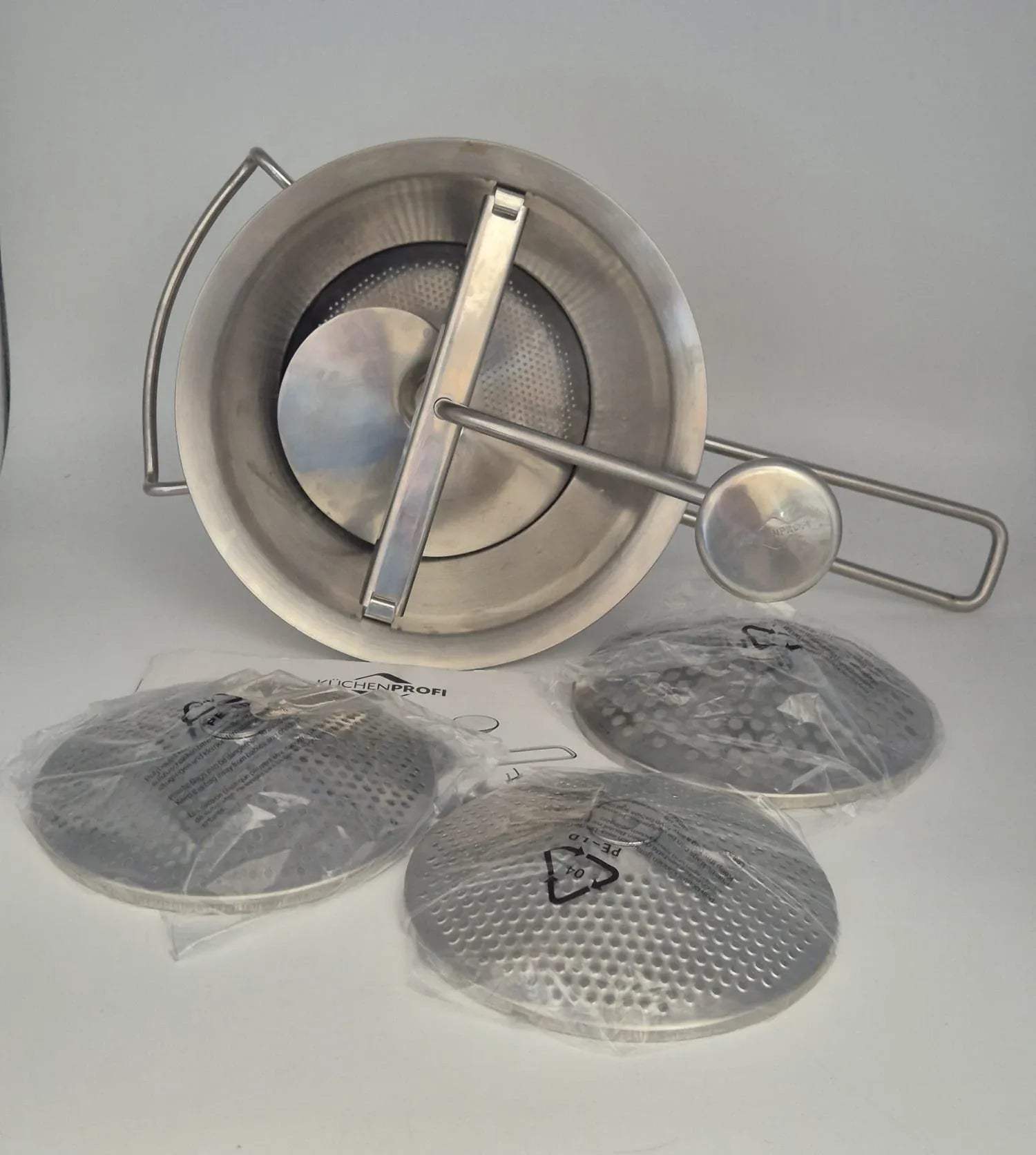 Küchenprofi Passiergerät PROFI Edelstahl Set