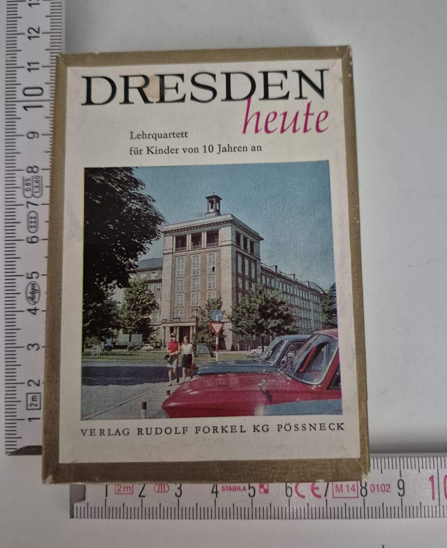 DDR Lehrquartett „Dresden heute“ – Verlag Rudolf Forkel KG Pößneck 1969