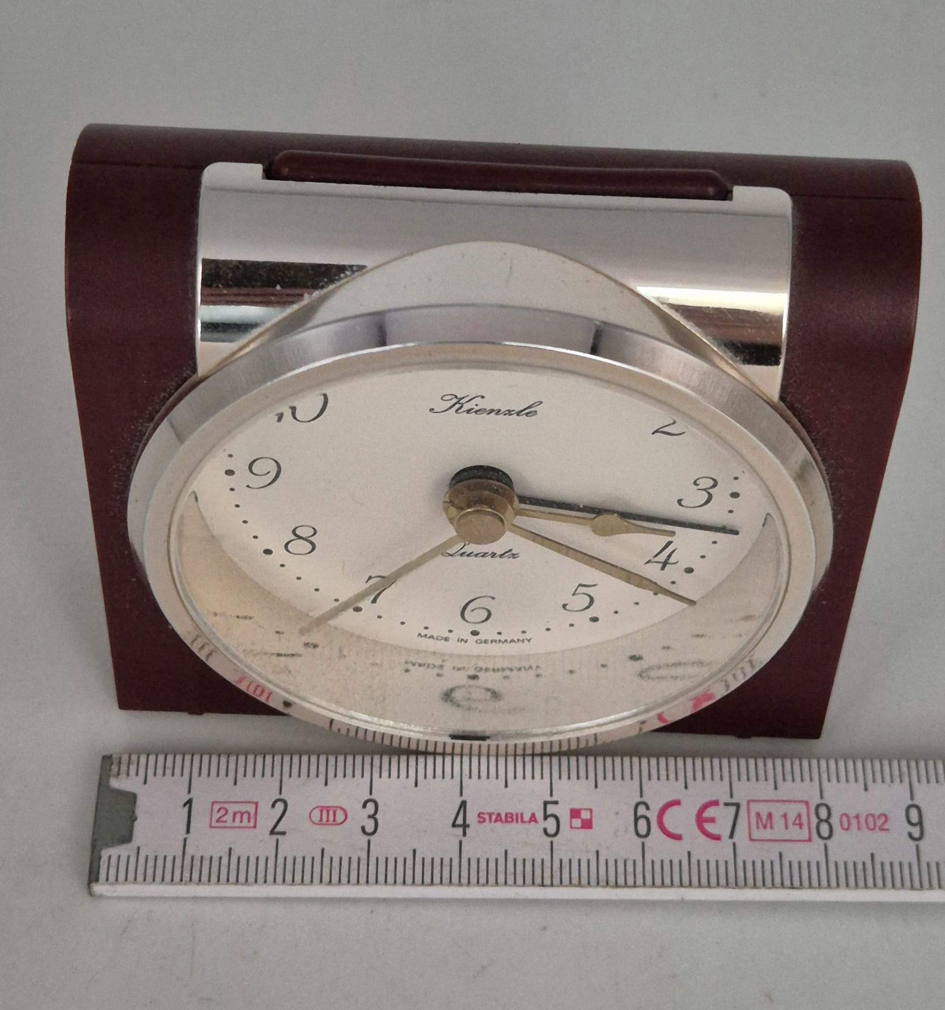 Kienzle Quartz Tischuhr / Reisewecker Vintage „Made in Germany“