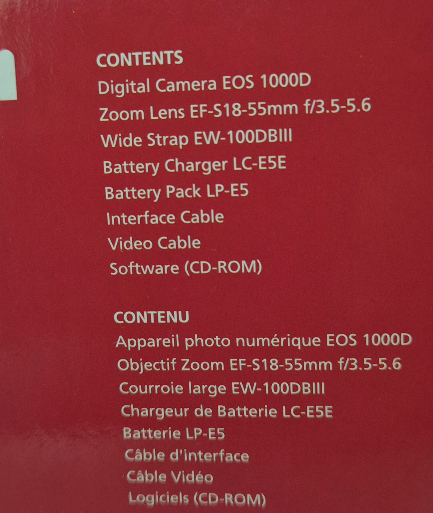 Canon EOS 1000D DSLR Kamera mit EF-S 18–55 mm Objektiv, OVP & Zubehör