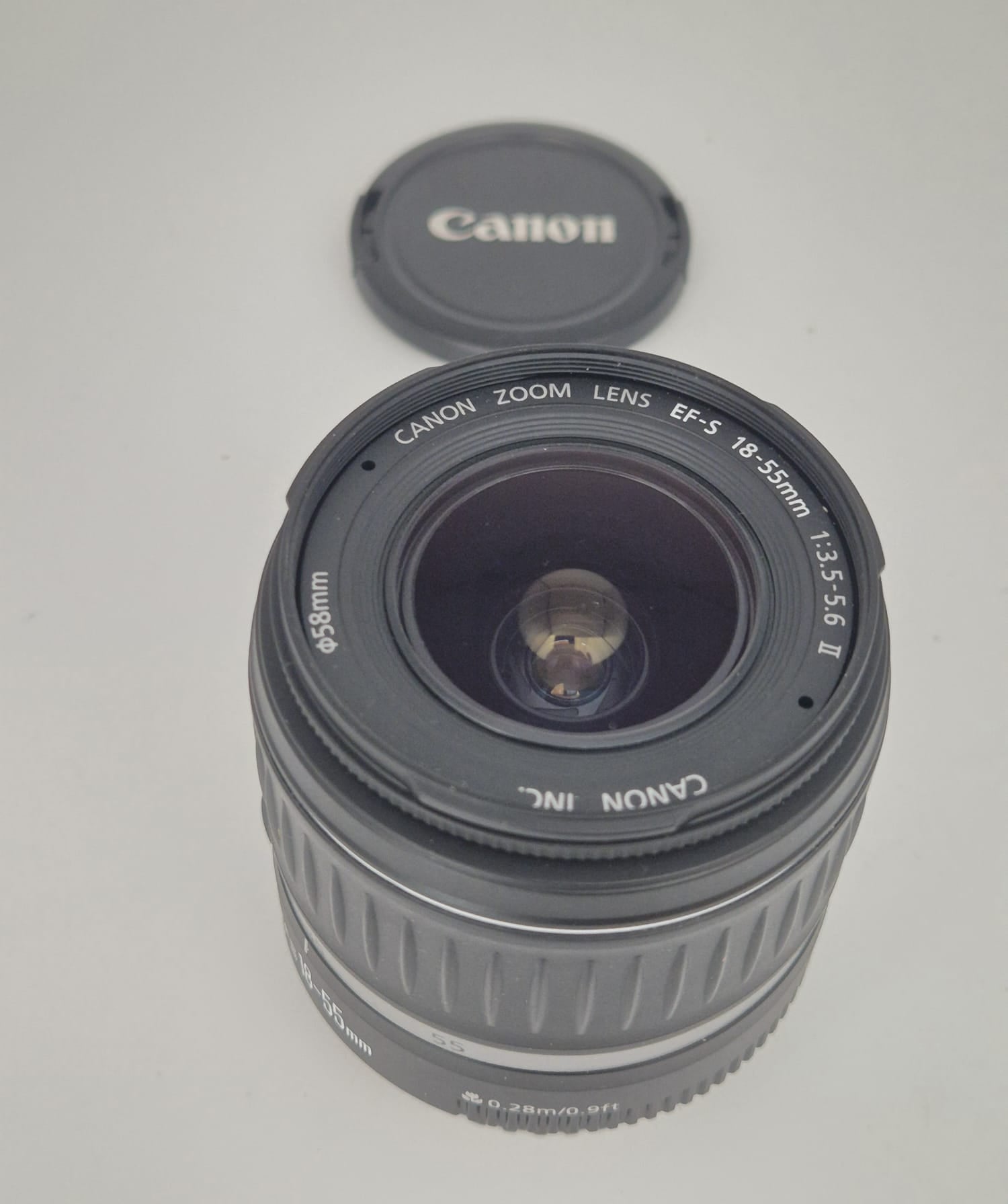 Canon EOS 1000D DSLR Kamera mit EF-S 18–55 mm Objektiv, OVP & Zubehör